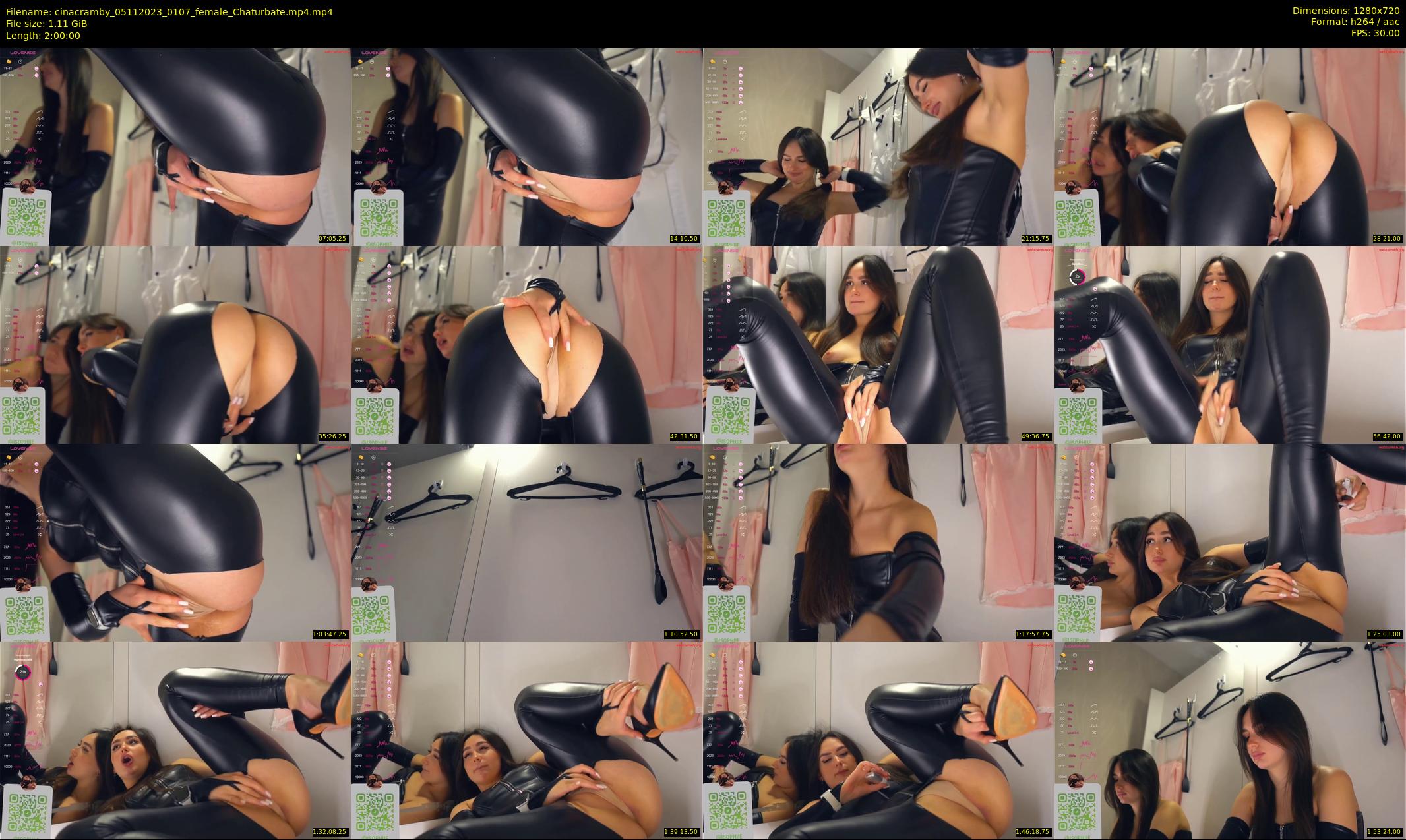 cinacramby — 120 minute Chaturbate female cam show recording, 720p, Nov 5, 2023