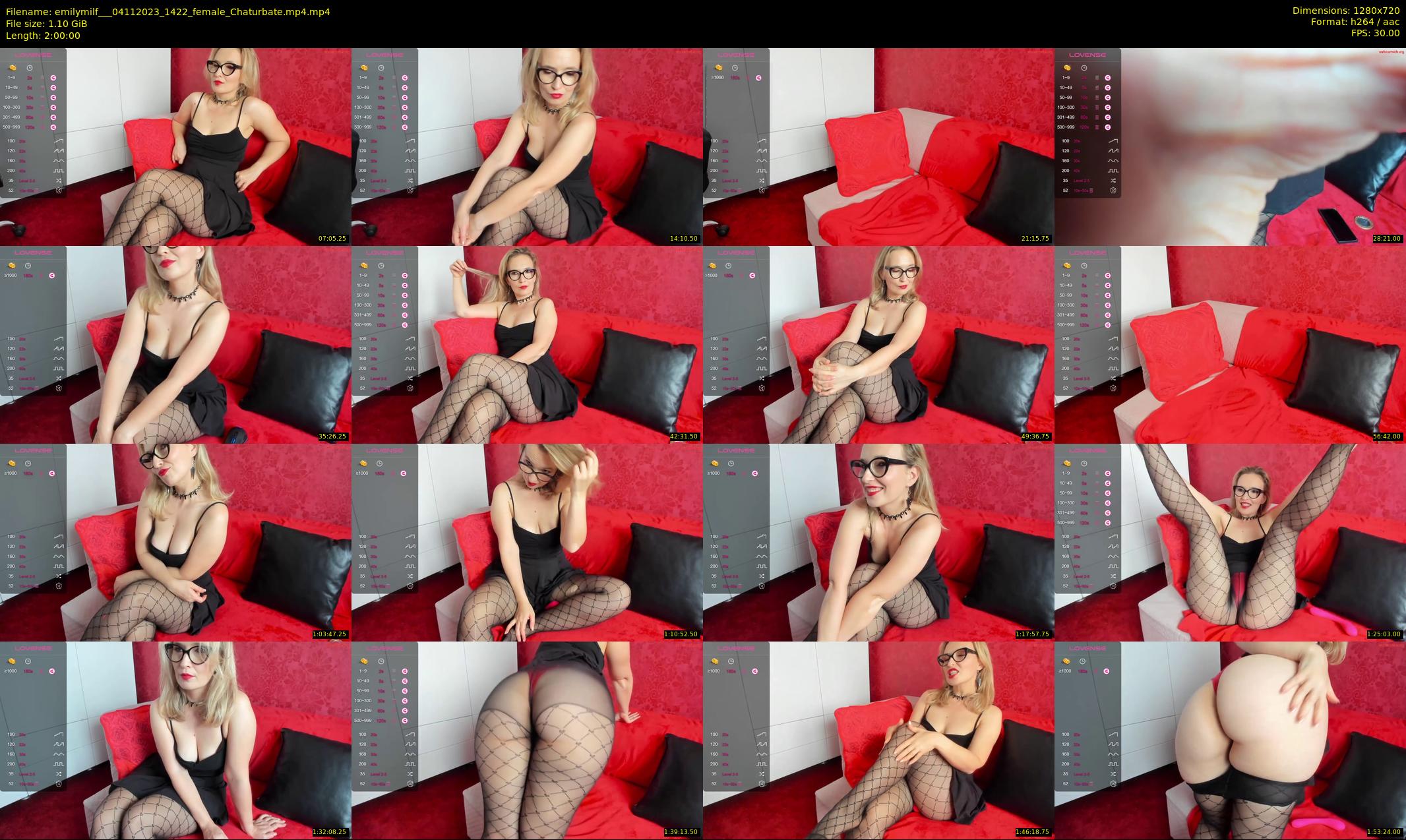 emilymilf__ — 120 minute Chaturbate female cam show recording, 720p, Nov 4, 2023