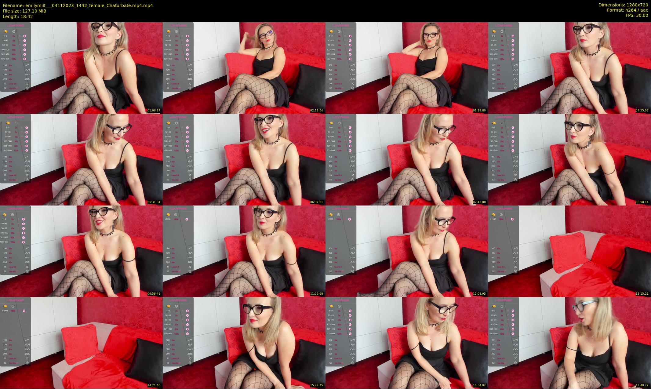 emilymilf__ — 19 minute Chaturbate female cam show recording, 720p, Nov 4, 2023