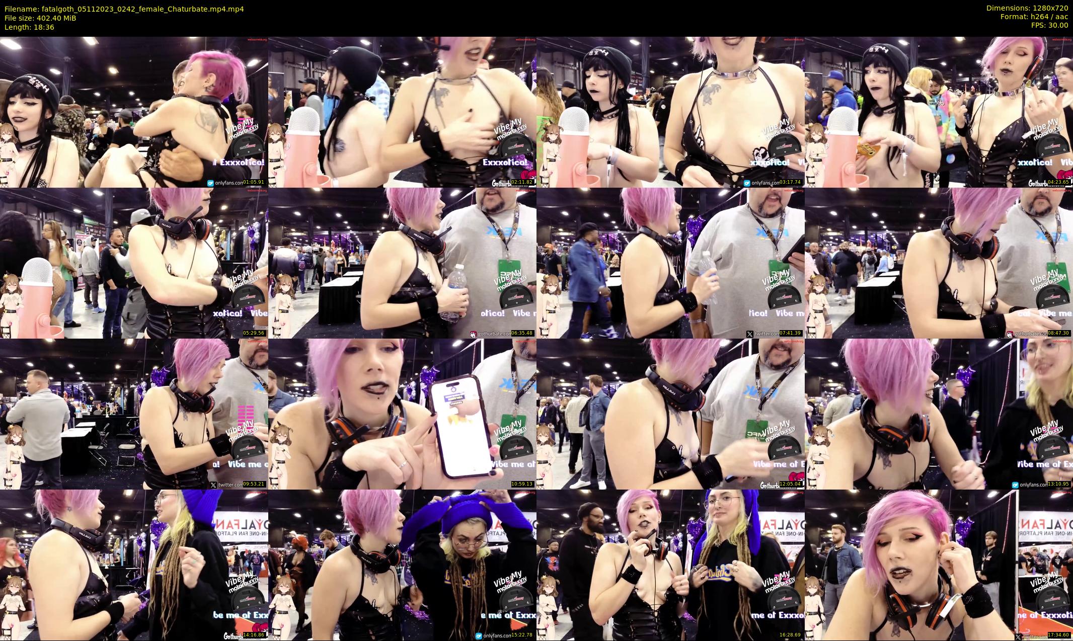 fatalgoth — 19 minute Chaturbate couple cam show recording, 720p, Nov 5, 2023
