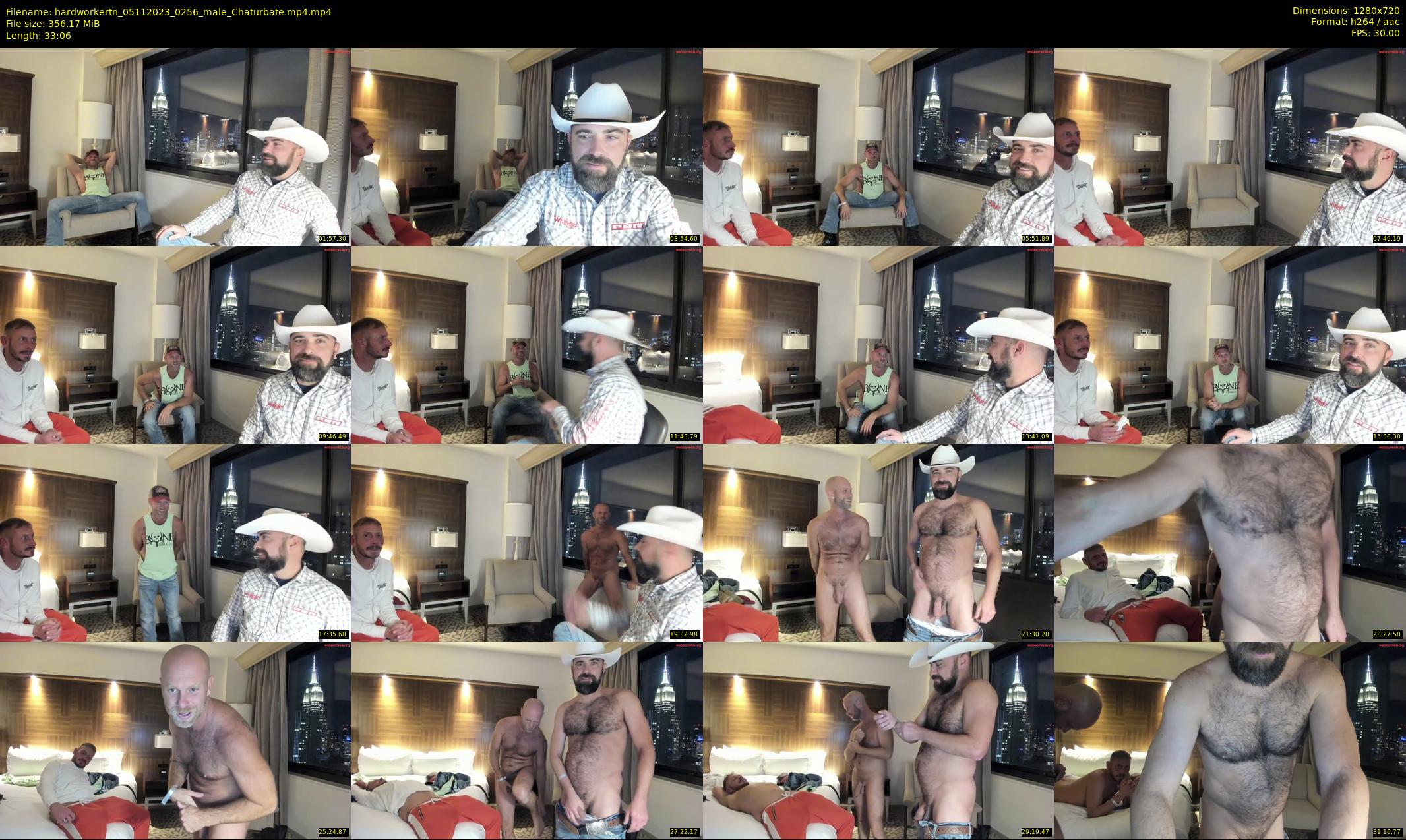 hardworkertn — 34 minute Chaturbate male cam show recording, 720p, Nov 5, 2023