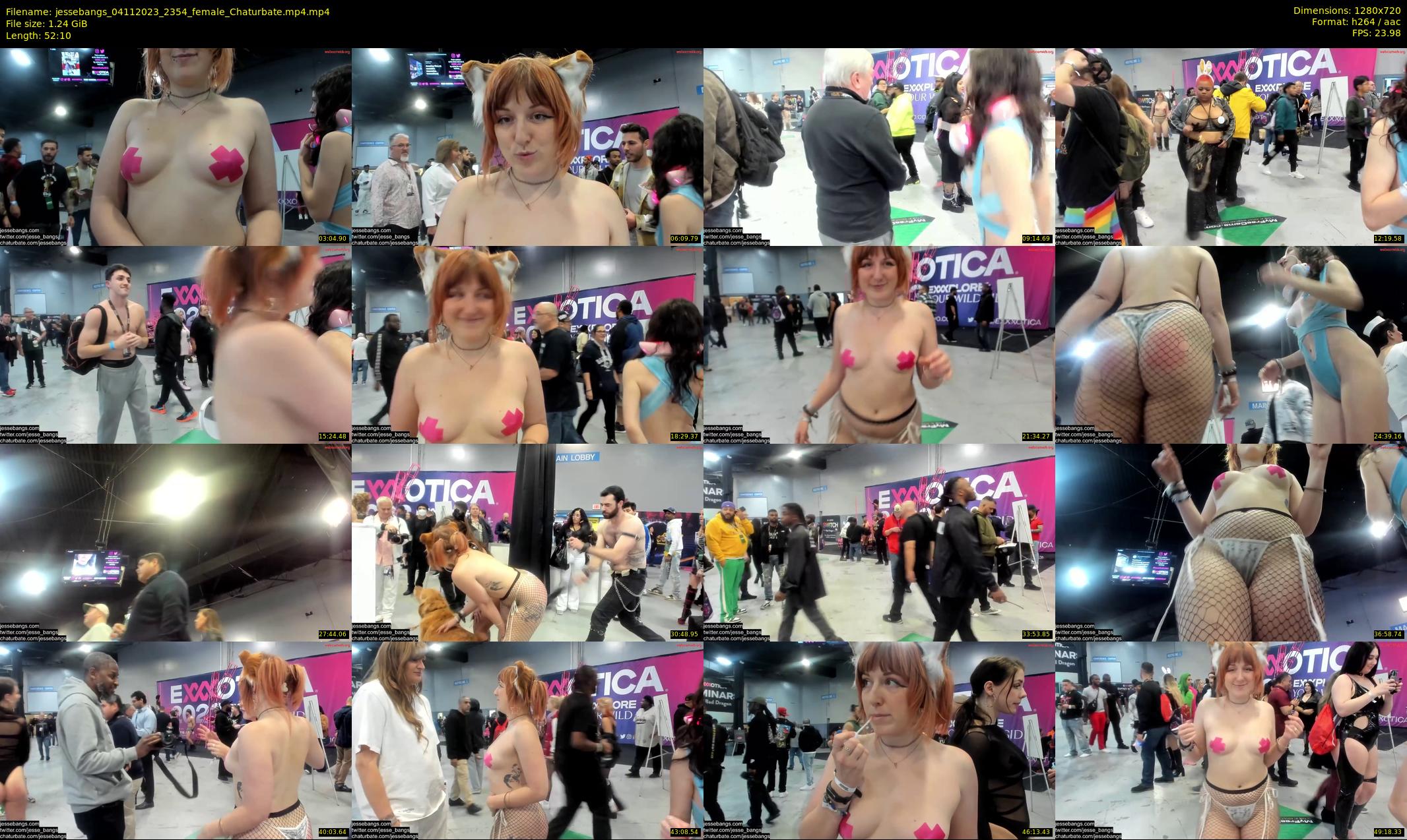 jessebangs — 53 minute Chaturbate female cam show recording, 720p, Nov 4, 2023