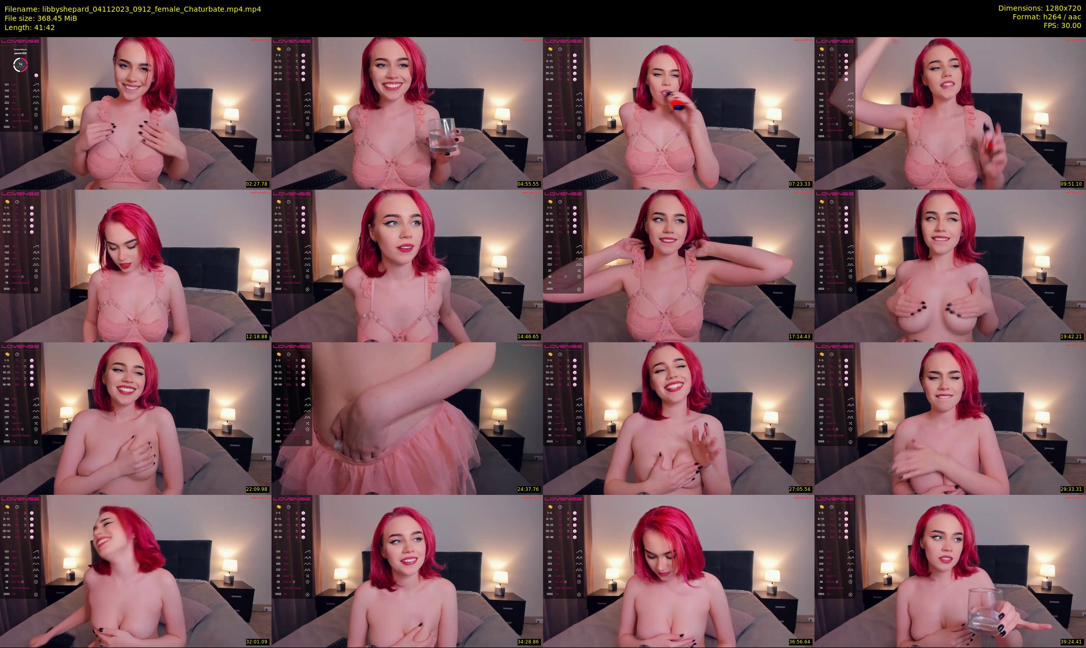 libbyshepard — 42 minute Chaturbate female cam show recording, 720p, Nov 4, 2023