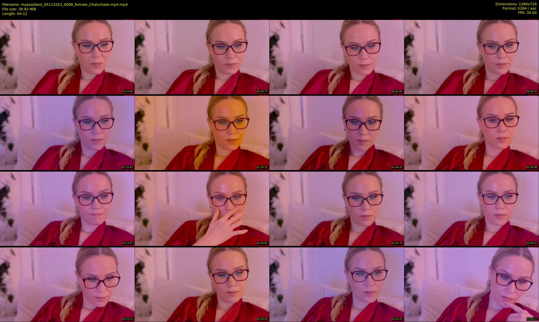 myassistant — 5 minute Chaturbate female cam show recording, 720p, Nov 5, 2023