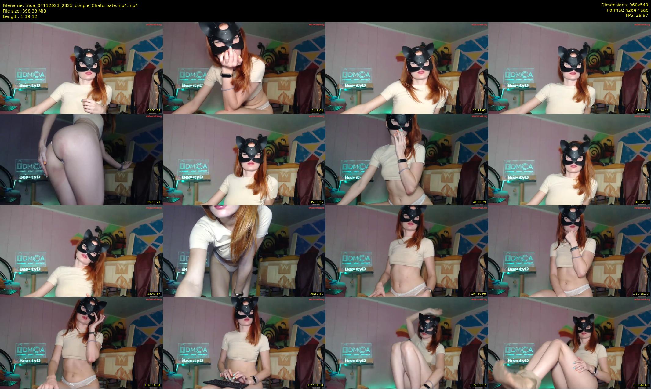 trioa — 100 minute Chaturbate couple cam show recording, 480p, Nov 4, 2023