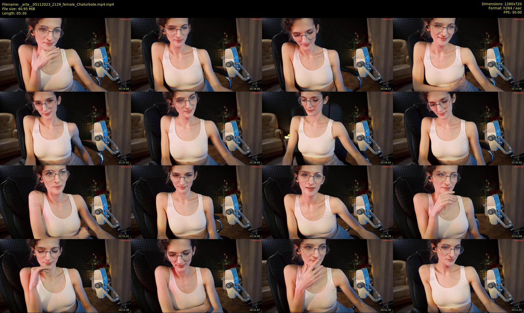 _arta_ — 6 minute Chaturbate female cam show recording, 720p, Nov 5, 2023