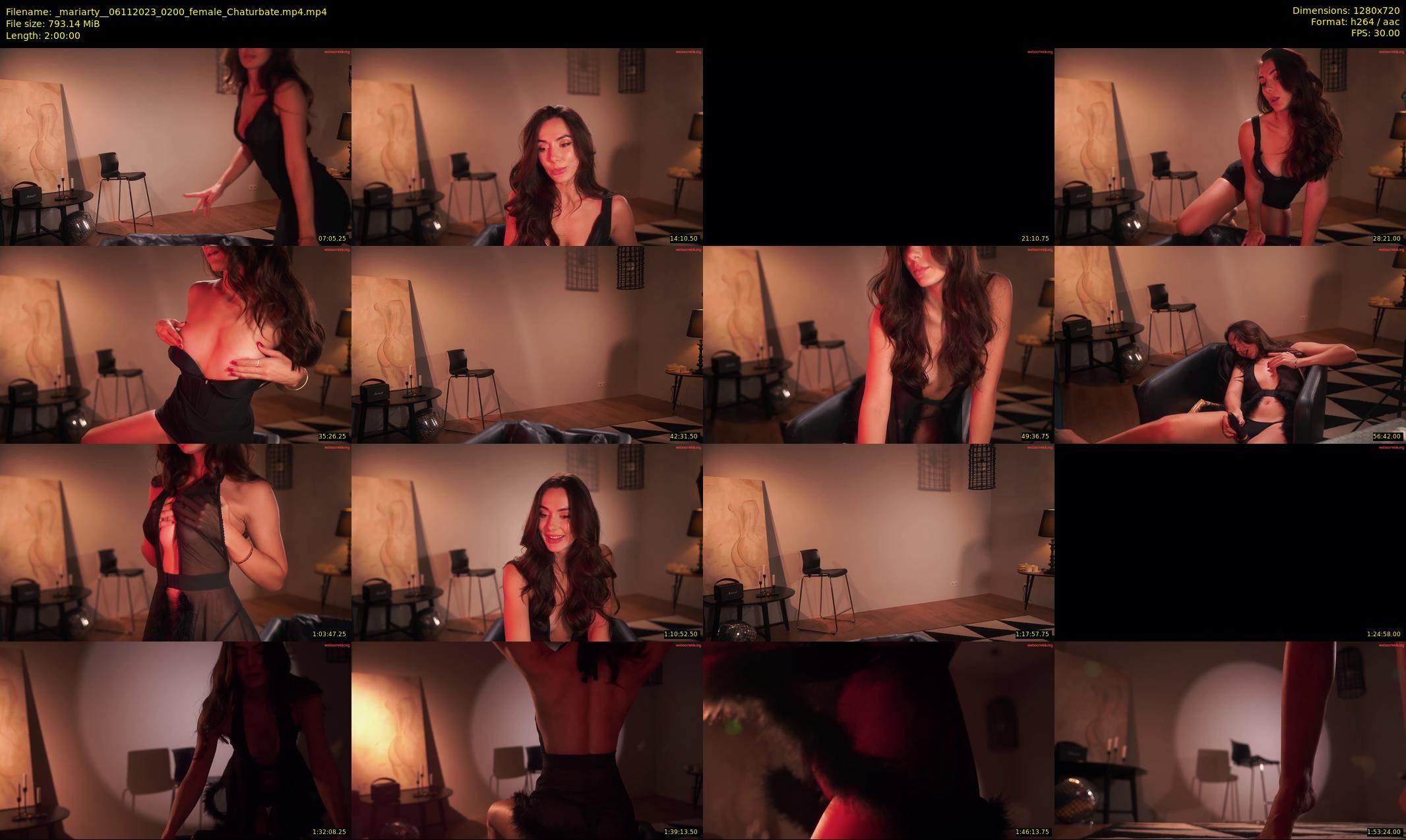 _mariarty_ — 120 minute Chaturbate female cam show recording, 720p, Nov 6, 2023