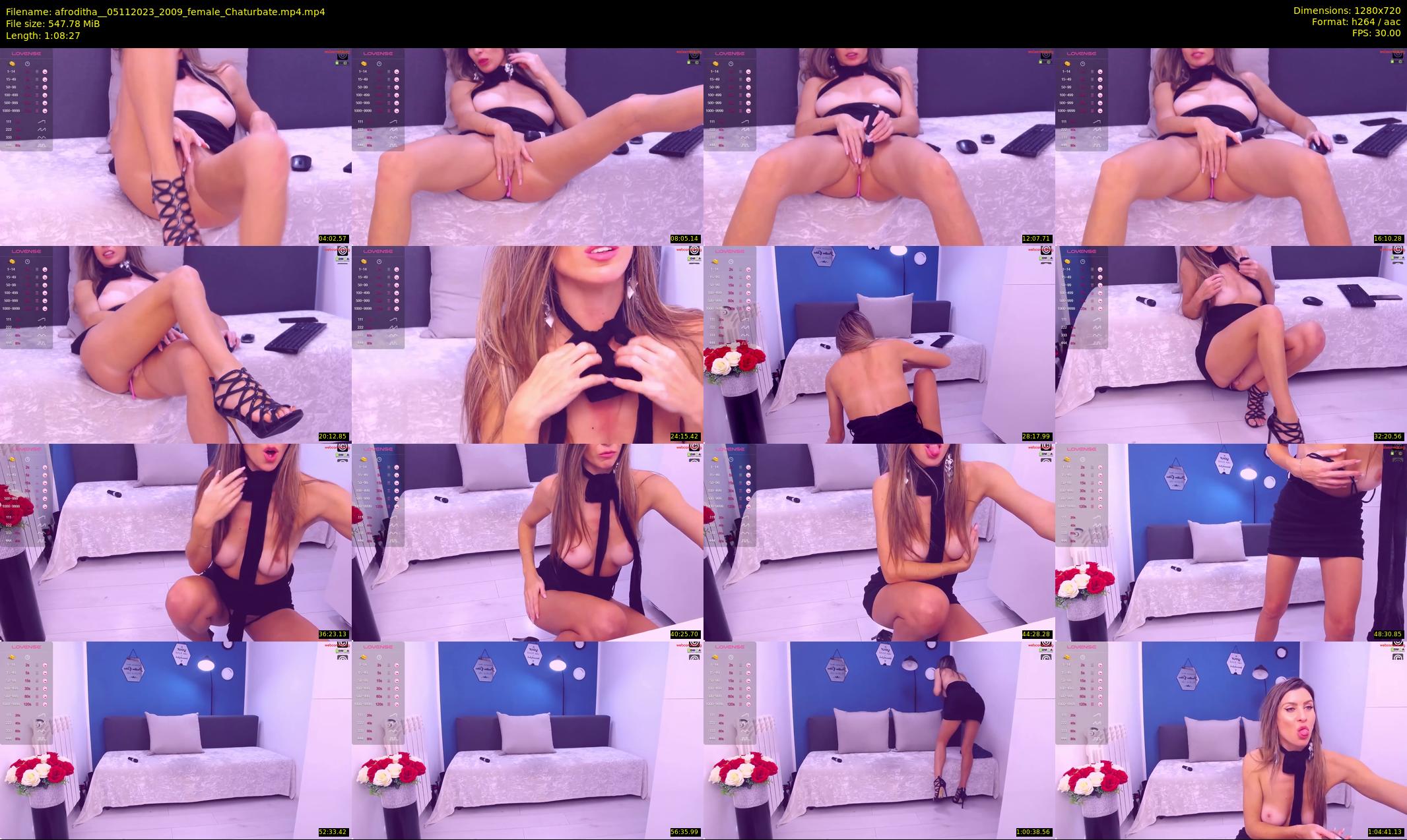afroditha_ — 69 minute Chaturbate female cam show recording, 720p, Nov 5, 2023