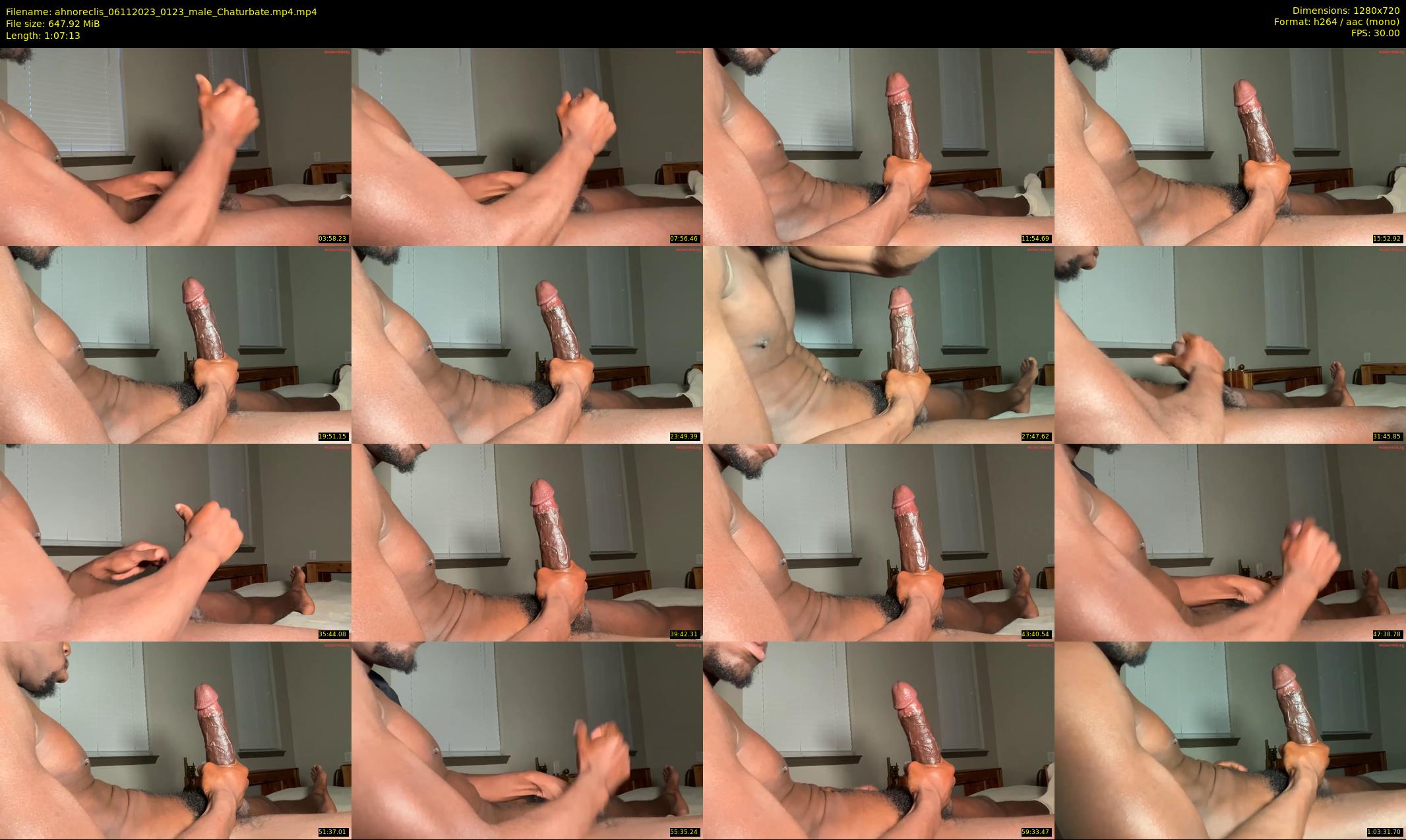 ahnoreclis — 68 minute Chaturbate male cam show recording, 720p, Nov 6, 2023