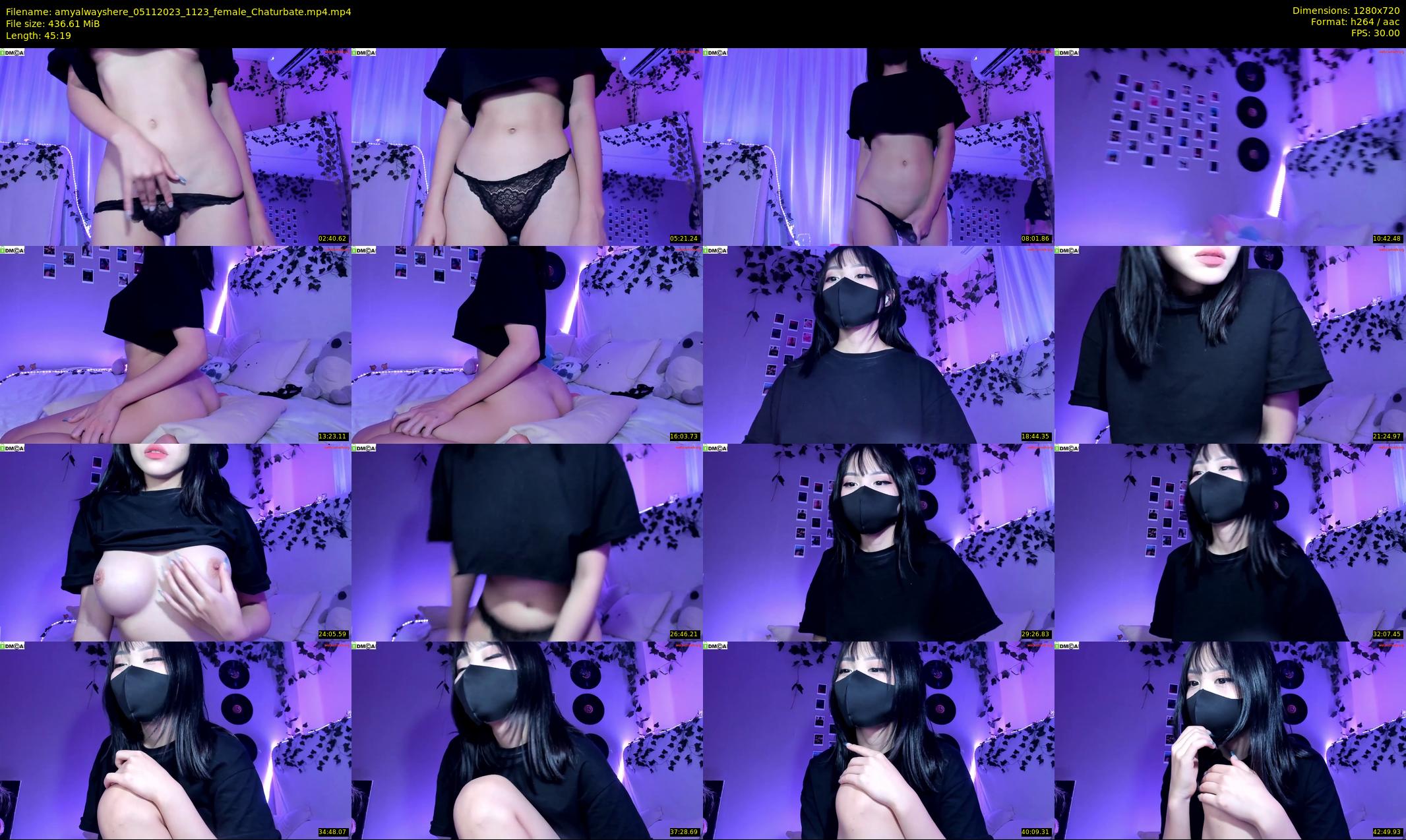 amyalwayshere — 46 minute Chaturbate female cam show recording, 720p, Nov 5, 2023