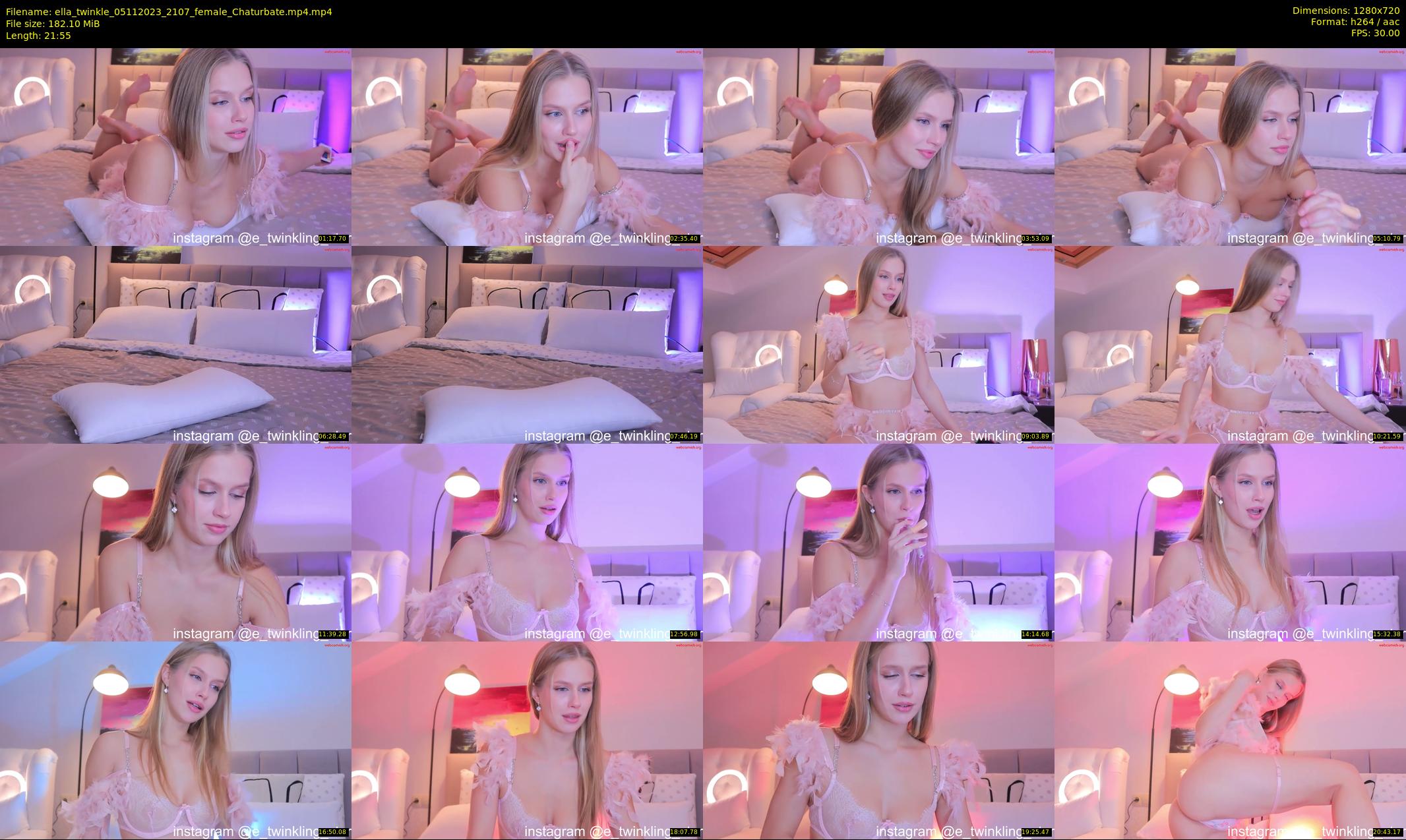 ella_twinkle — 22 minute Chaturbate female cam show recording, 720p, Nov 5, 2023