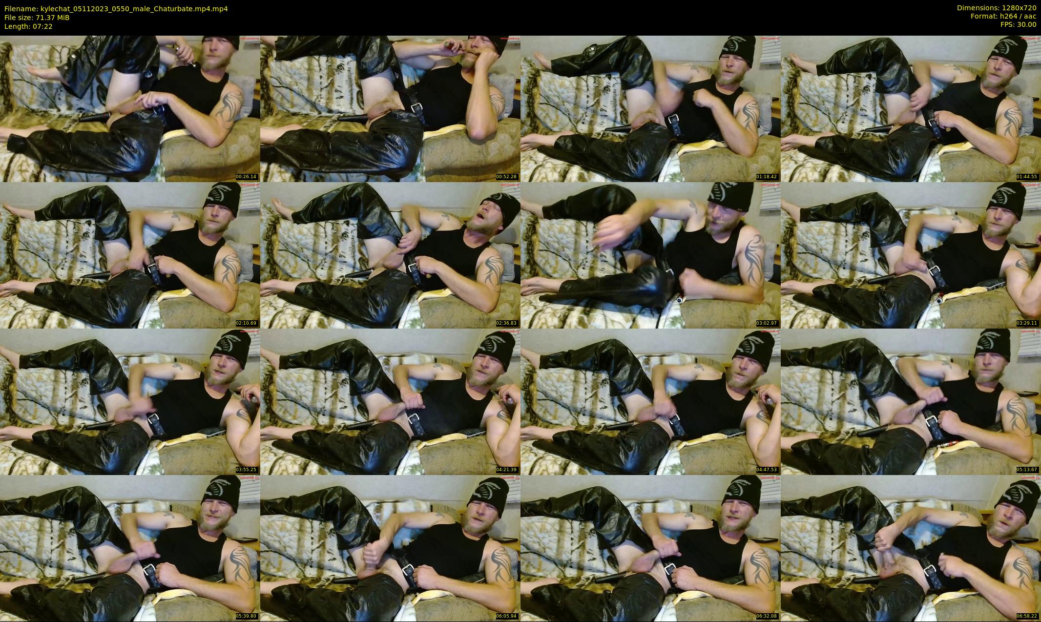 kylechat — 8 minute Chaturbate male cam show recording, 720p, Nov 5, 2023