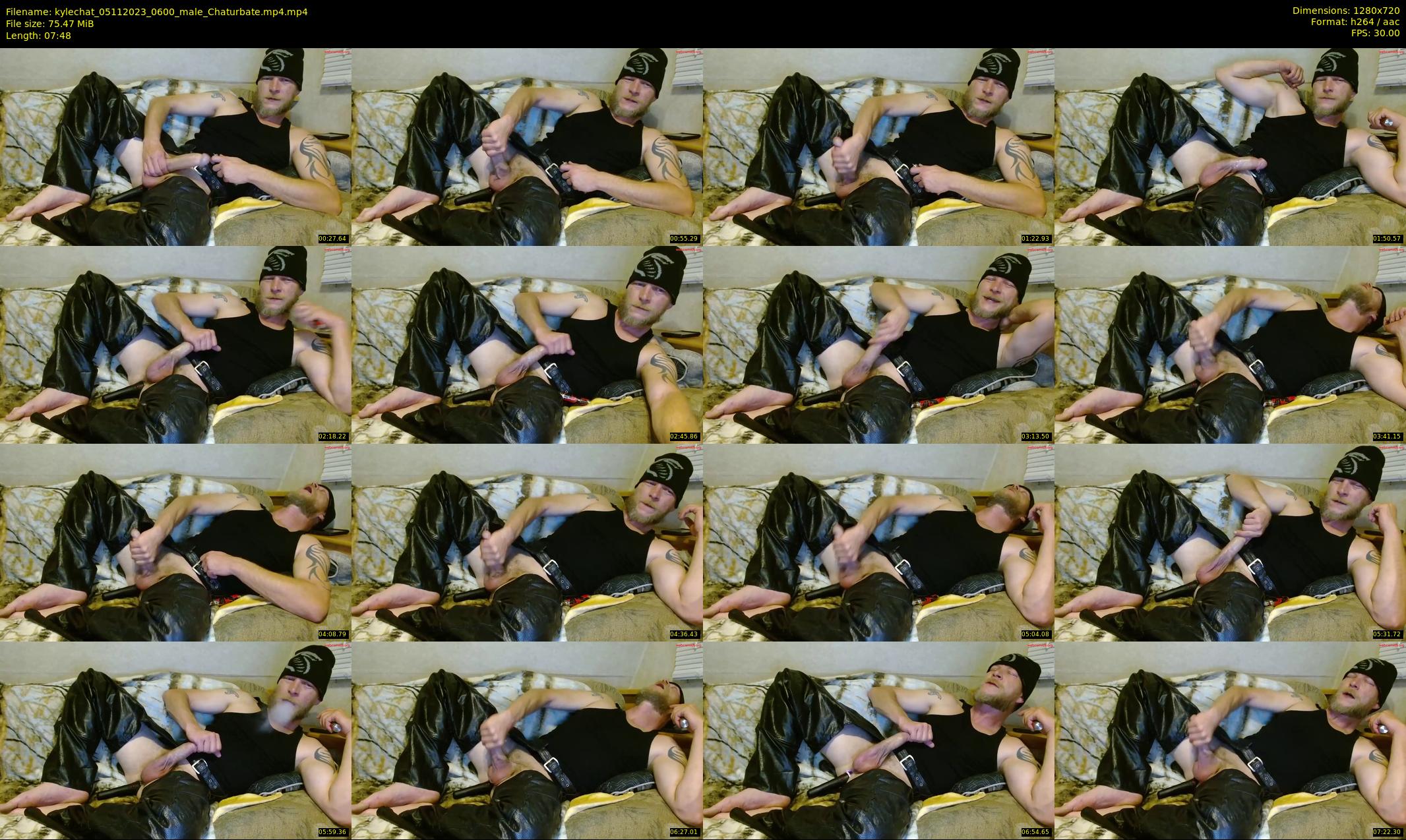 kylechat — 8 minute Chaturbate male cam show recording, 720p, Nov 5, 2023