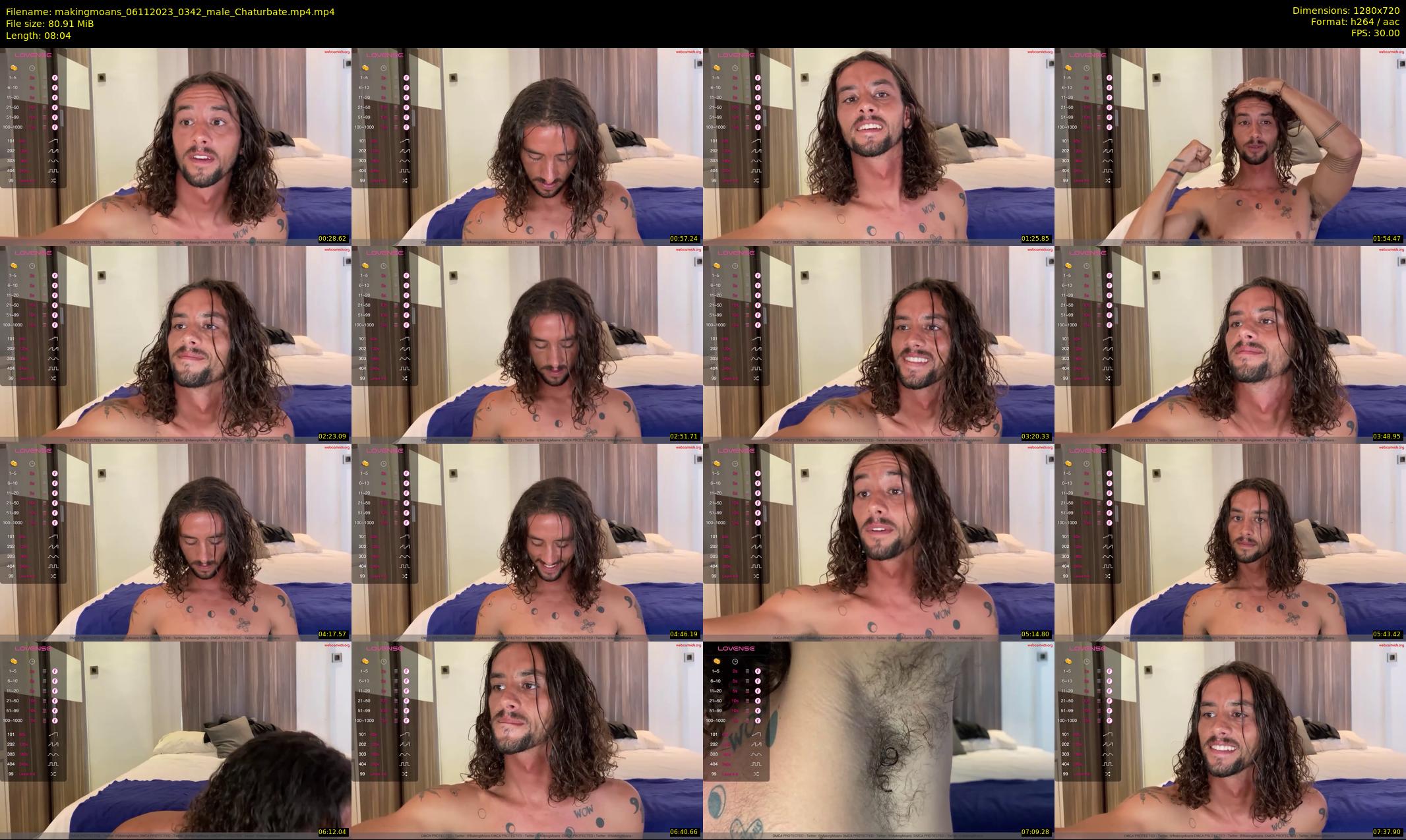 makingmoans — 9 minute Chaturbate male cam show recording, 720p, Nov 6, 2023