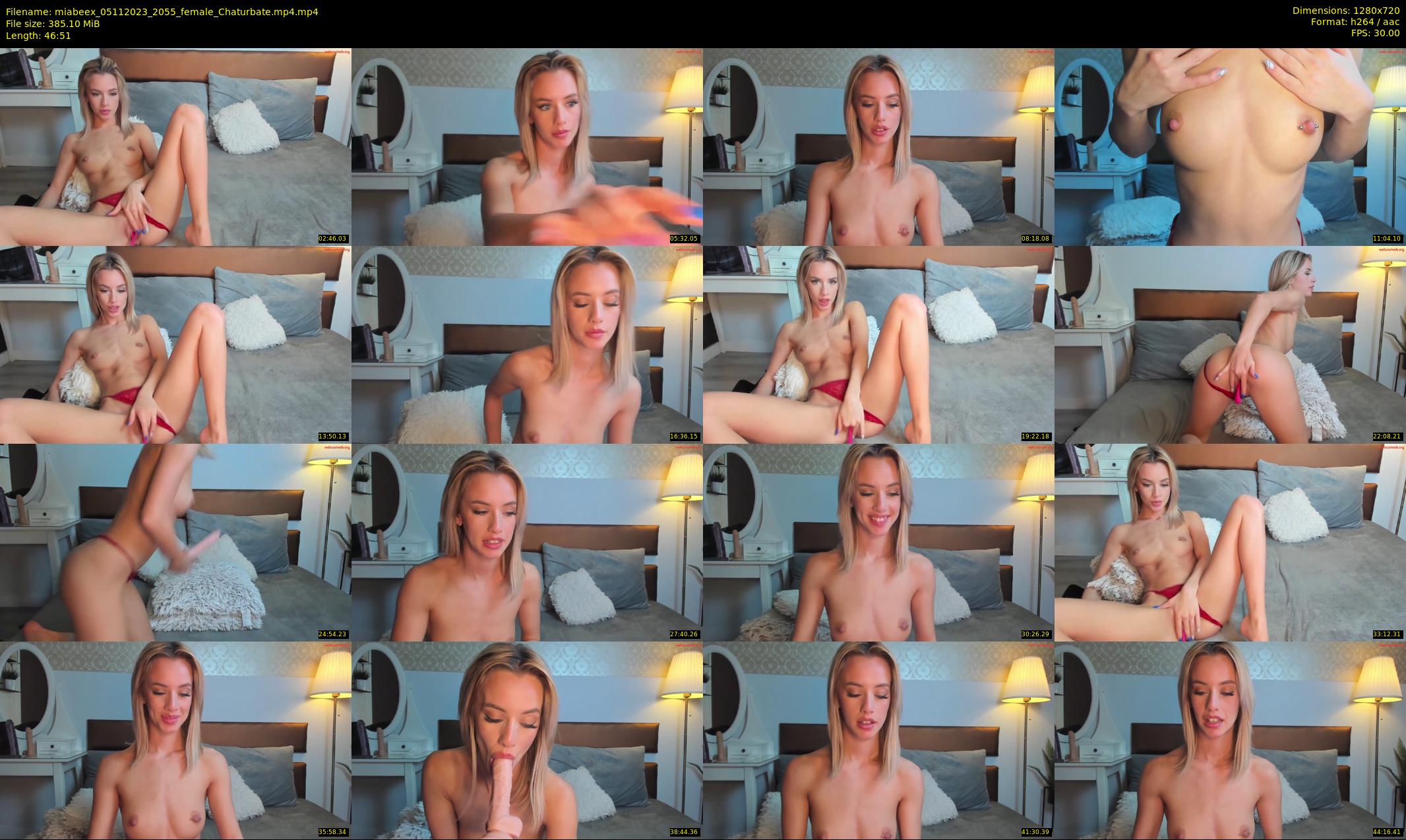 miabeex — 47 minute Chaturbate female cam show recording, 720p, Nov 5, 2023