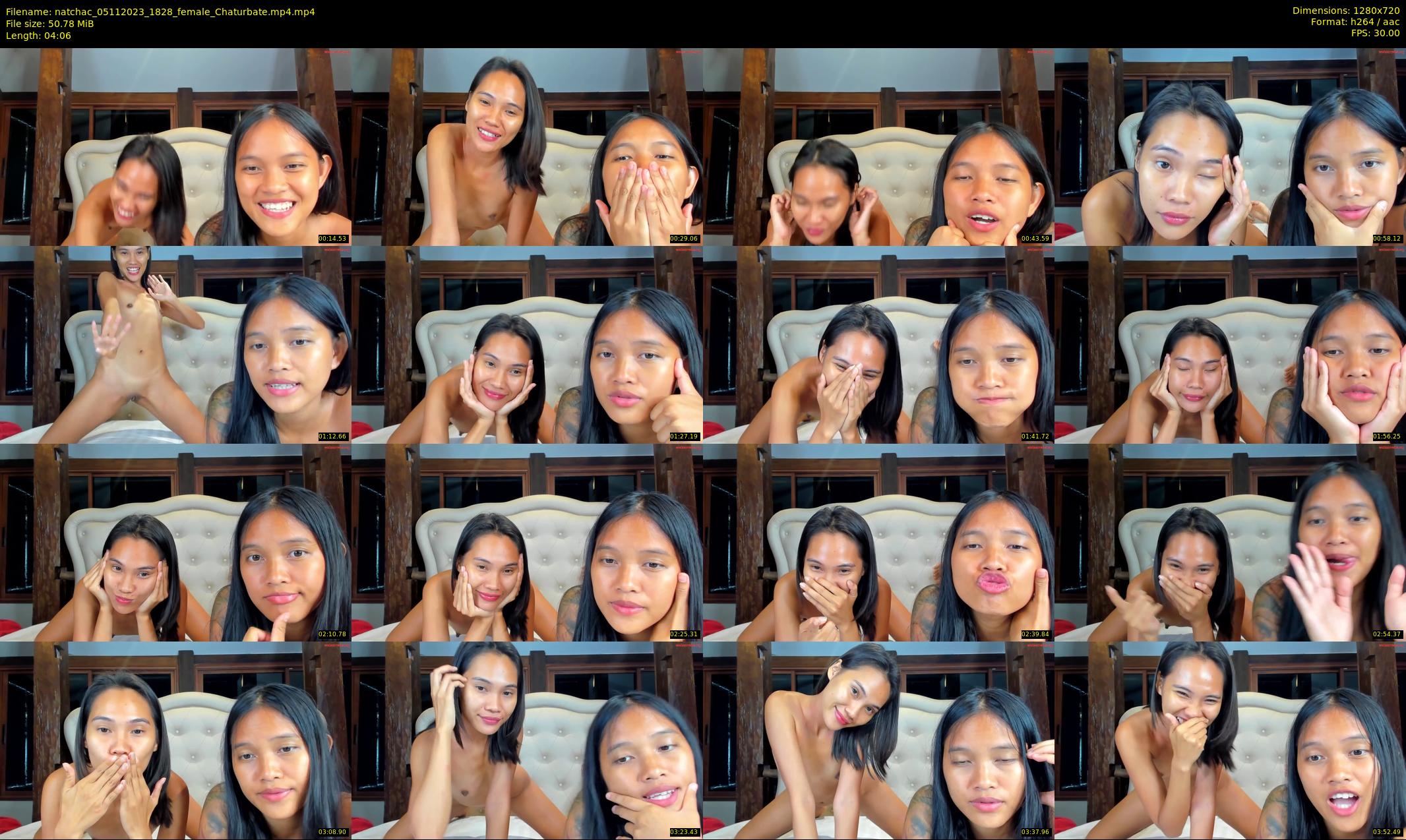 natchac — 5 minute Chaturbate female cam show recording, 720p, Nov 5, 2023
