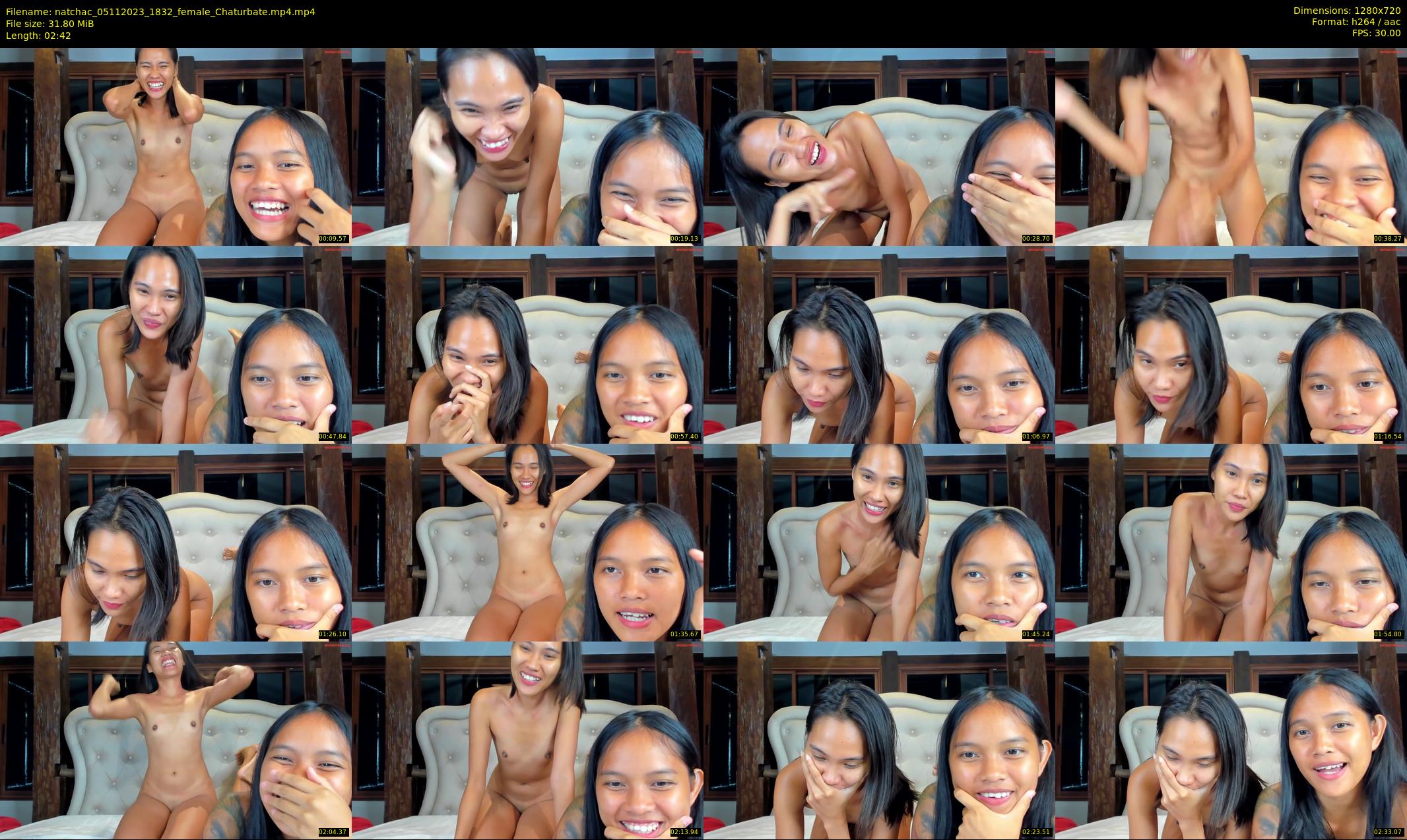 natchac — 3 minute Chaturbate female cam show recording, 720p, Nov 5, 2023