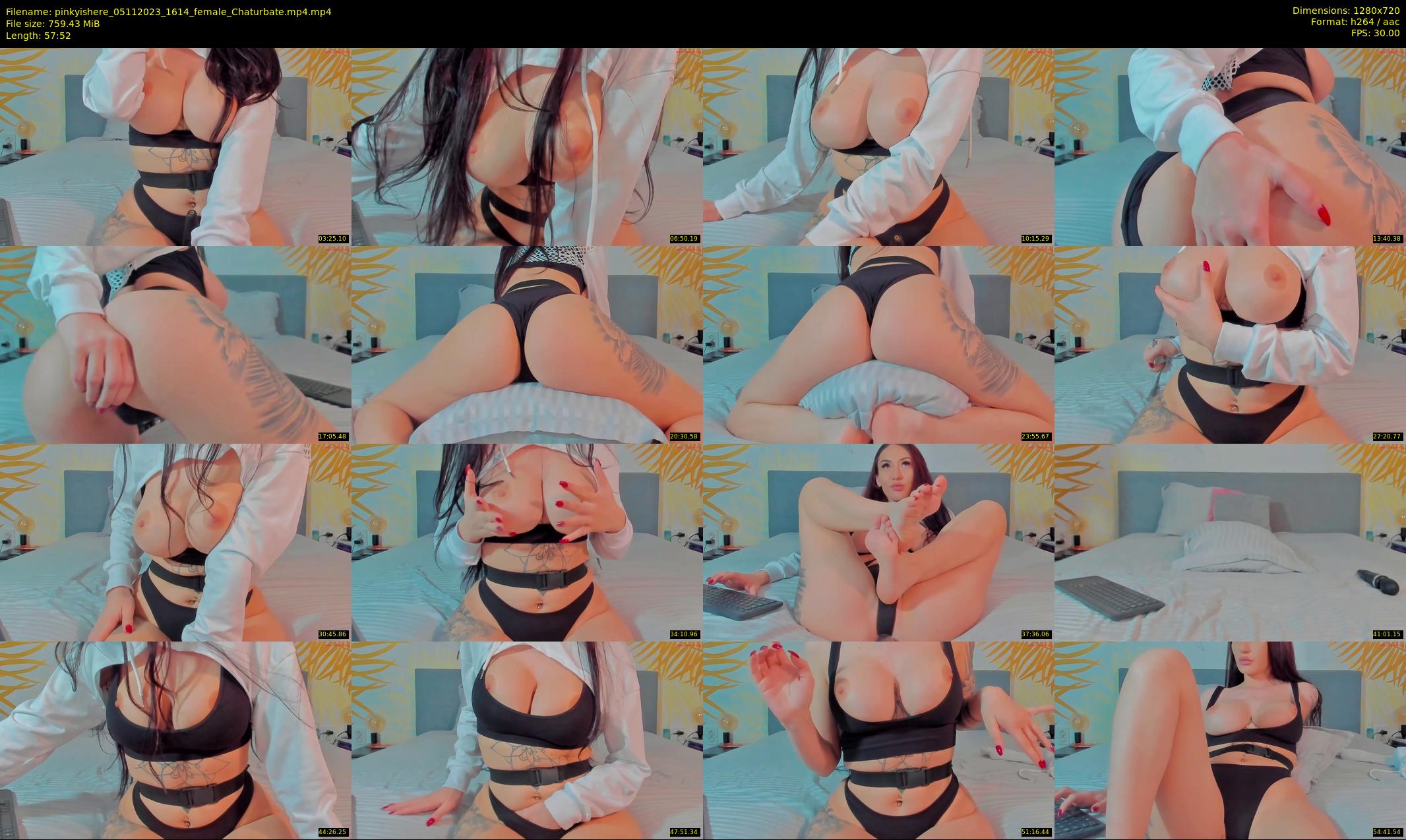 pinkyishere — 58 minute Chaturbate female cam show recording, 720p, Nov 5, 2023