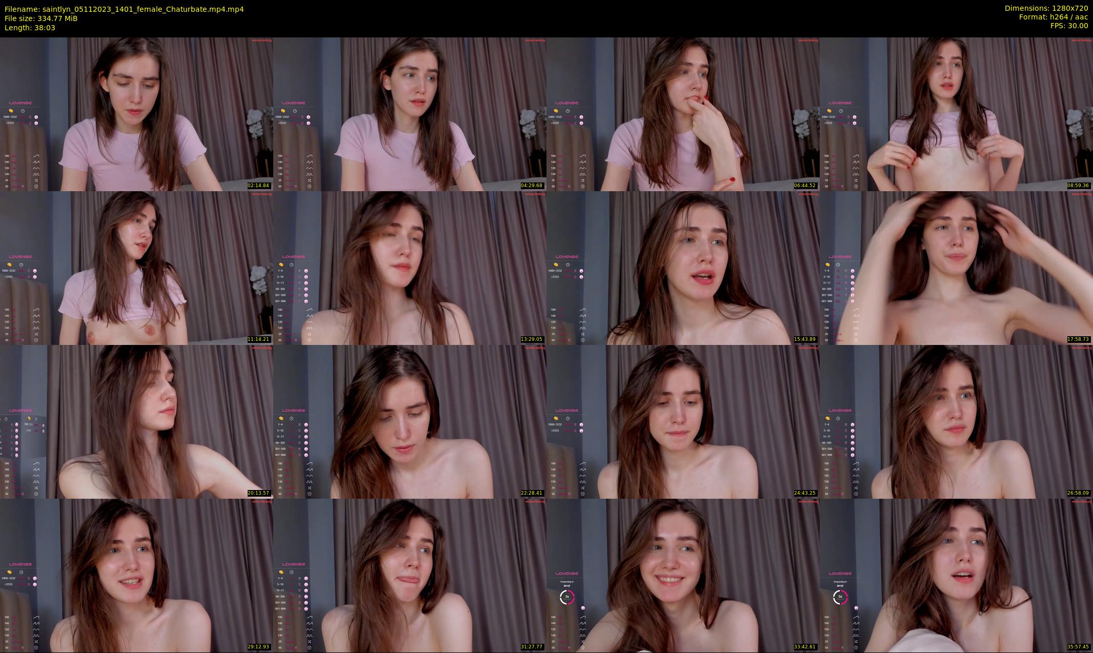 saintlyn — 39 minute Chaturbate female cam show recording, 720p, Nov 5, 2023