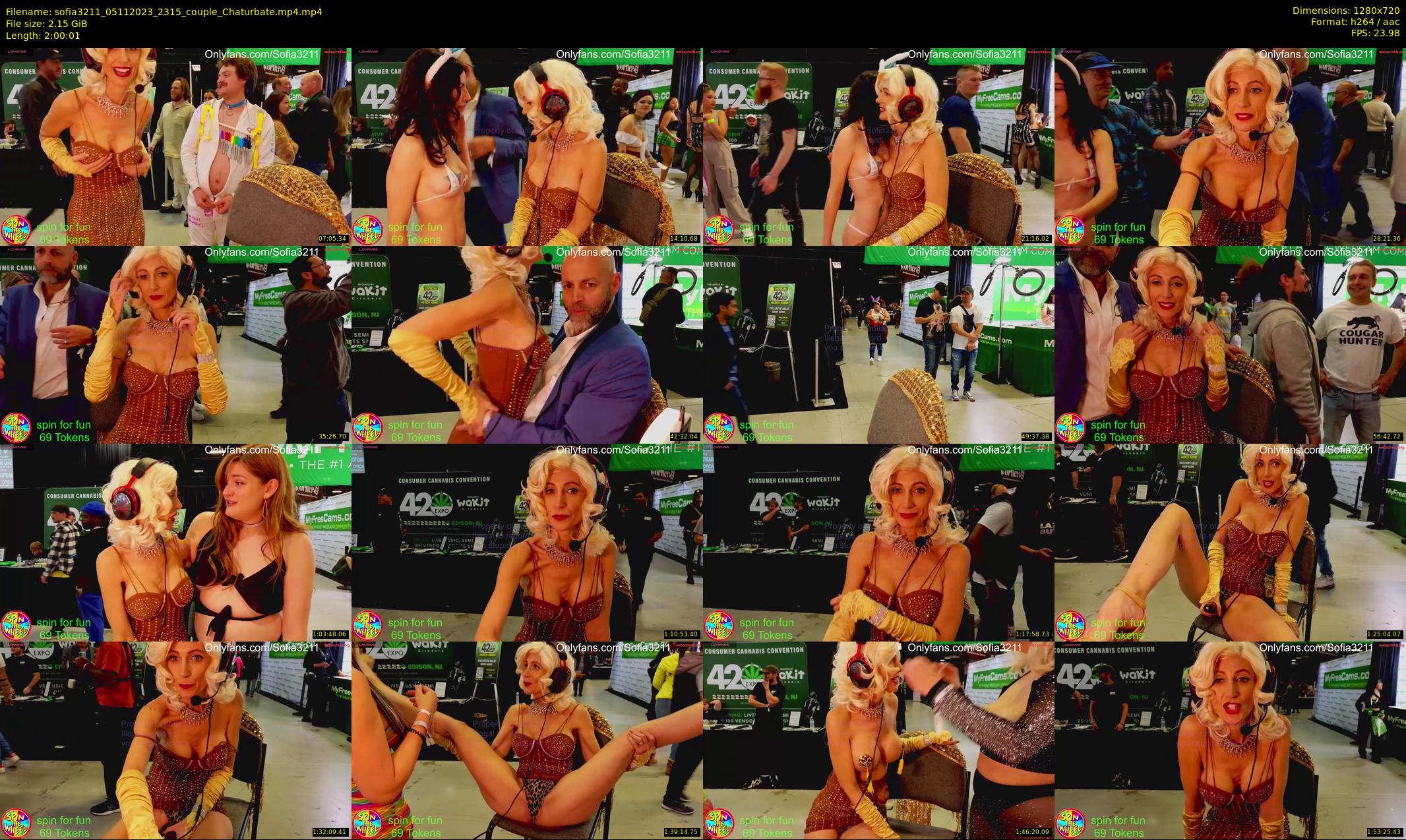 sofia3211 — 121 minute Chaturbate couple cam show recording, 720p, Nov 5, 2023