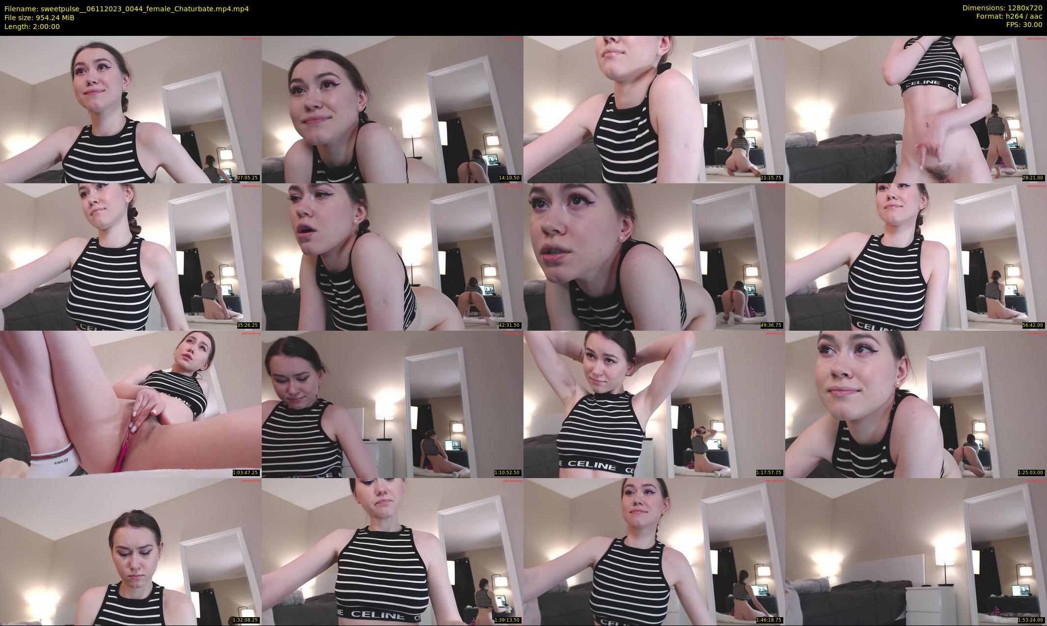sweetpulse_ — 120 minute Chaturbate female cam show recording, 720p, Nov 6, 2023