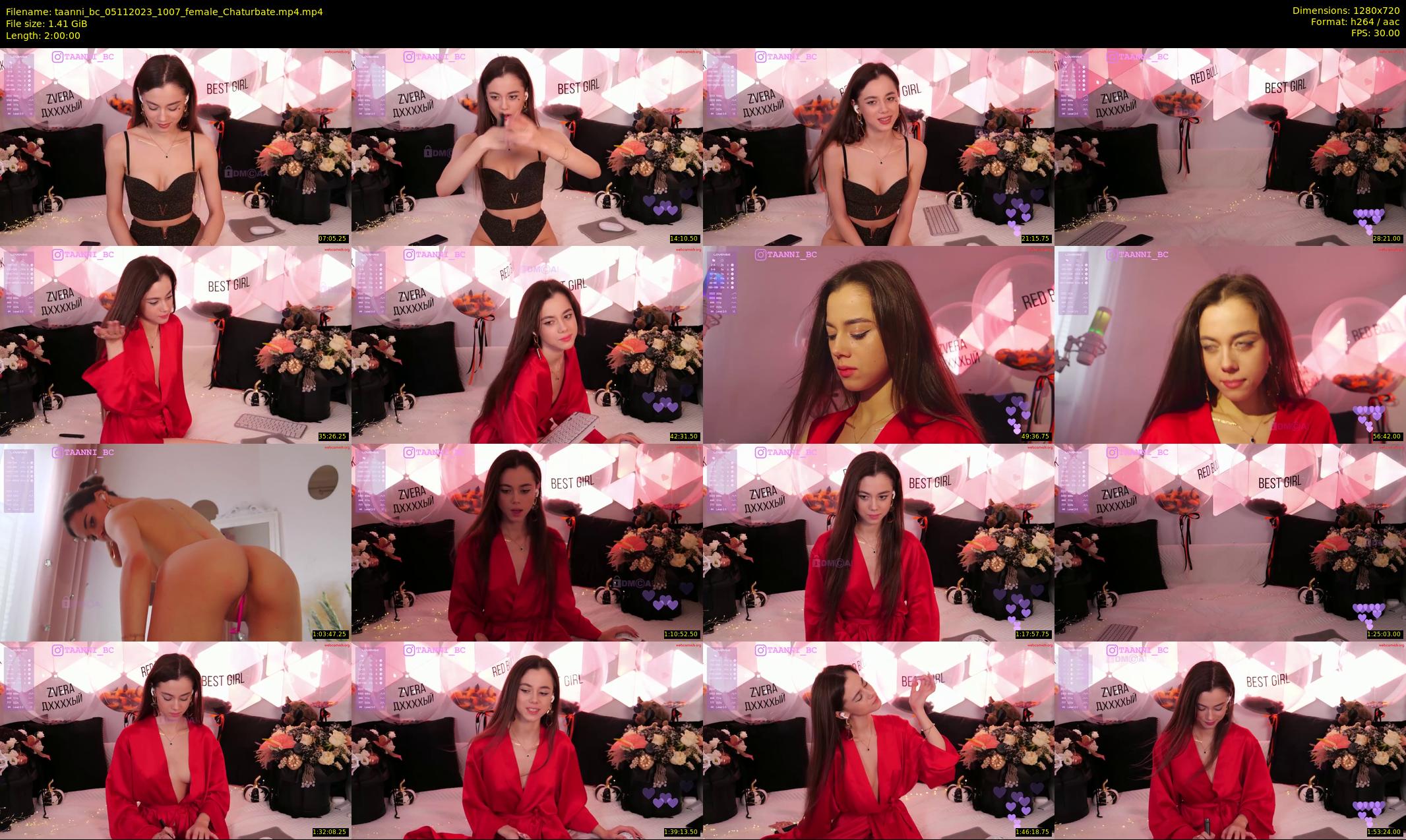 taanni_bc — 120 minute Chaturbate female cam show recording, 720p, Nov 5, 2023