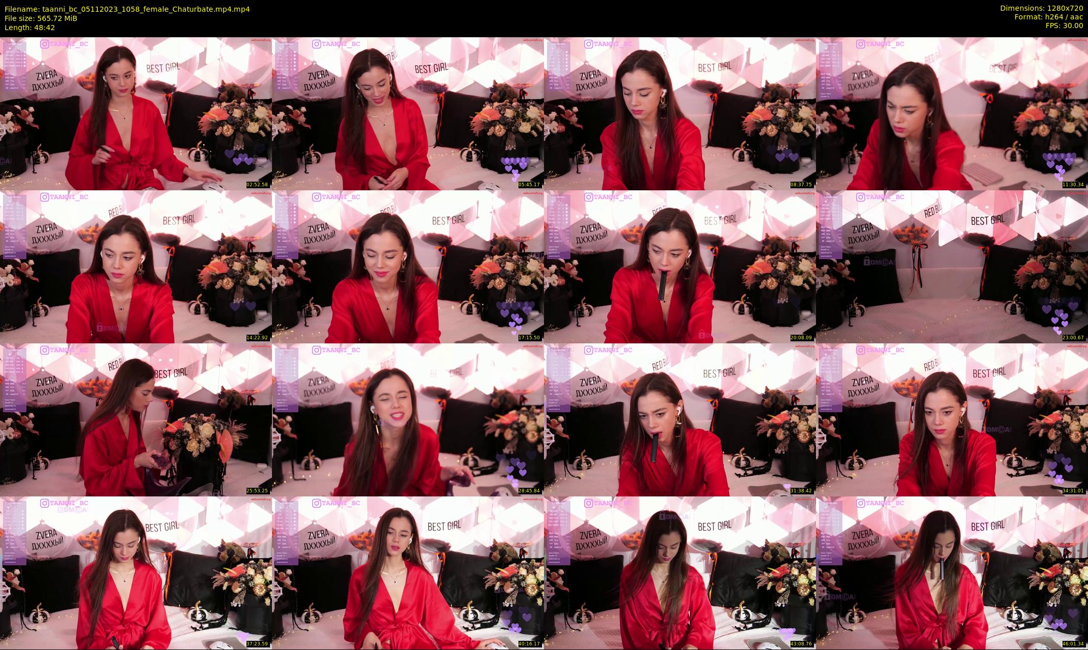 taanni_bc — 49 minute Chaturbate female cam show recording, 720p, Nov 5, 2023