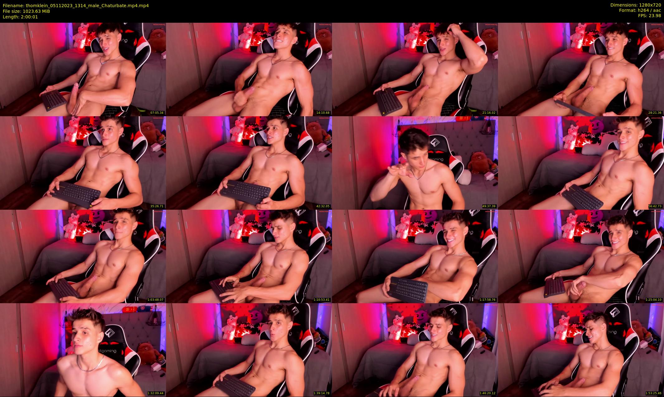 thomklein — 121 minute Chaturbate male cam show recording, 720p, Nov 5, 2023