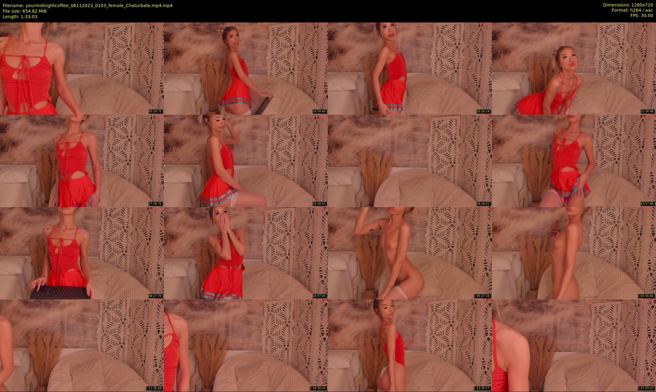 yourmidnightcoffee — 94 minute Chaturbate female cam show recording, 720p, Nov 6, 2023