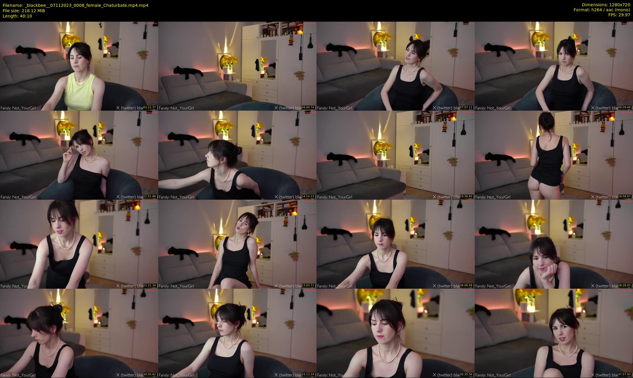 _blackbee_ — 41 minute Chaturbate female cam show recording, 720p, Nov 7, 2023
