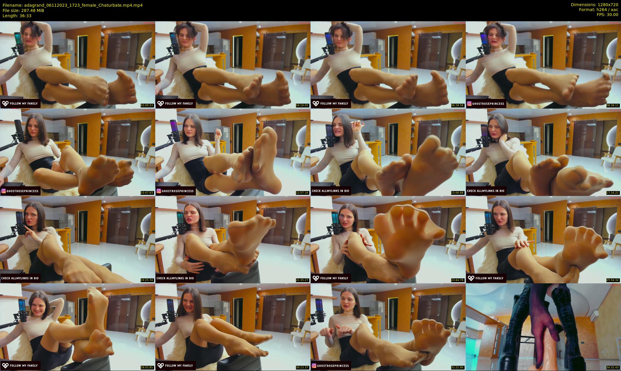 adagrand — 37 minute Chaturbate female cam show recording, 720p, Nov 6, 2023