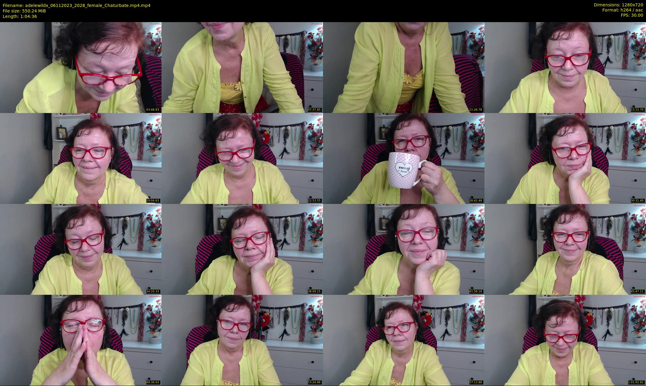adelewildx — 65 minute Chaturbate female cam show recording, 720p, Nov 6, 2023