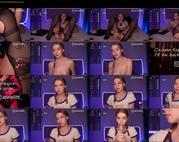 annelitt — 84 minute Chaturbate female cam show recording, 720p, Nov 6, 2023