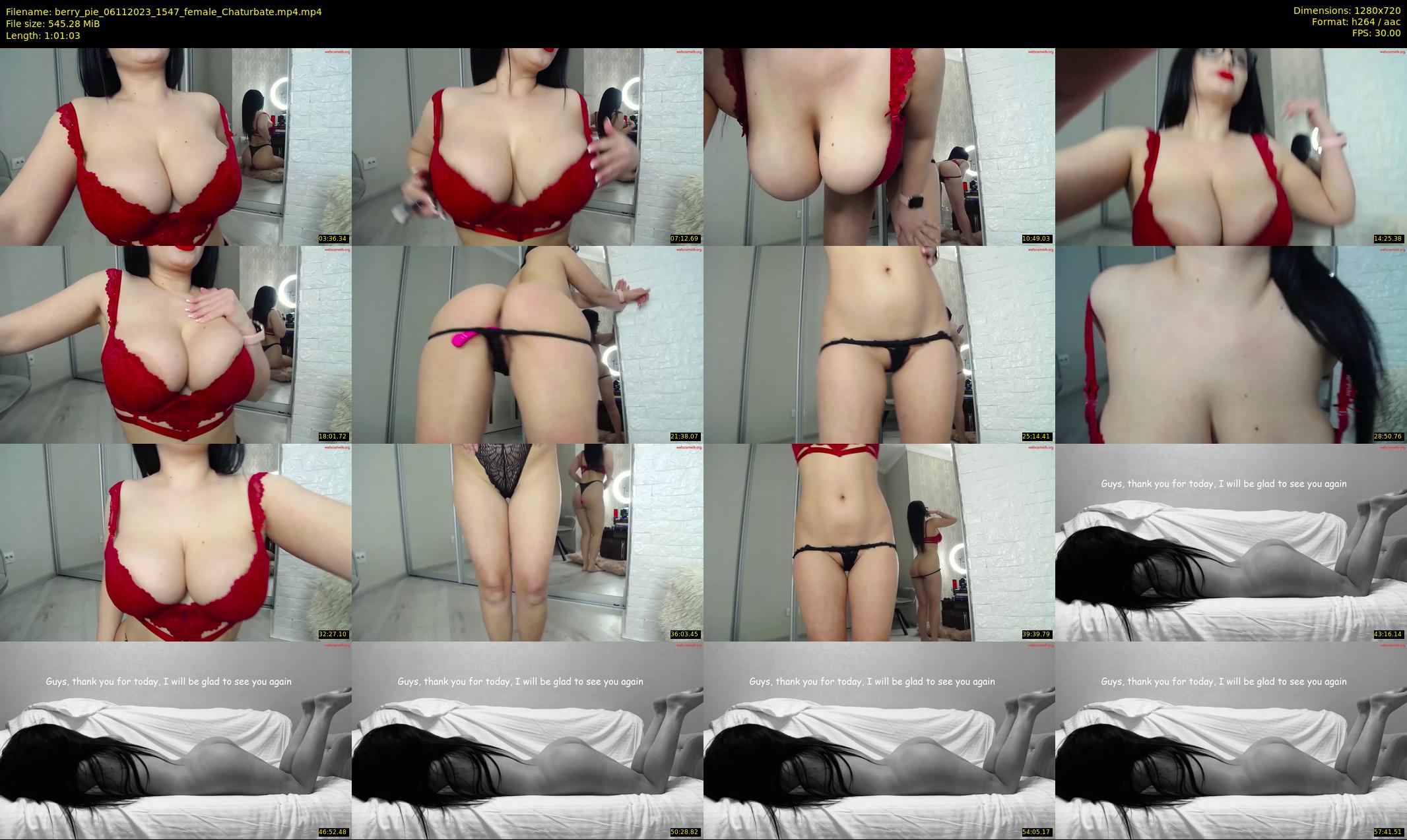 berry_pie — 62 minute Chaturbate female cam show recording, 720p, Nov 6, 2023