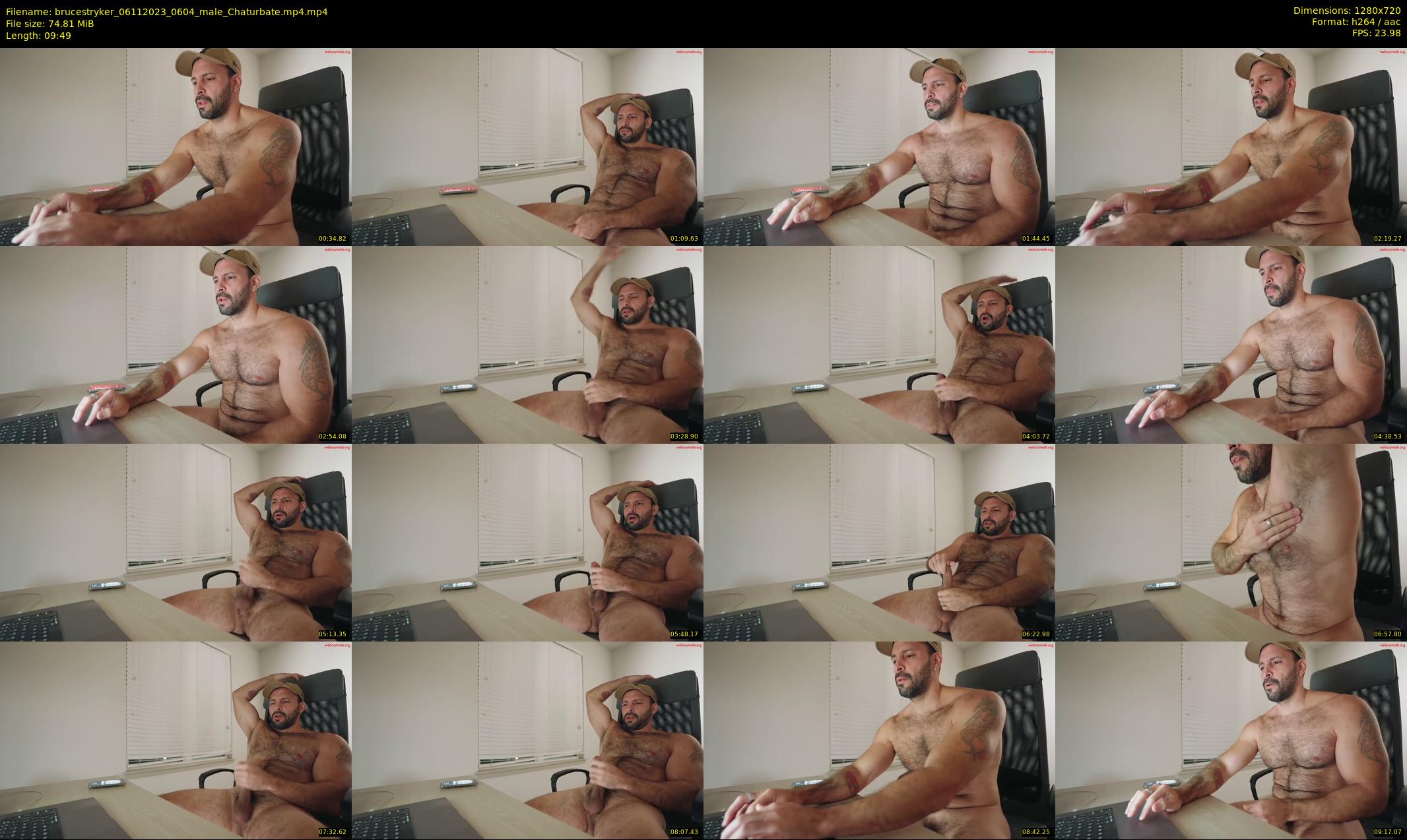 brucestryker — 10 minute Chaturbate male cam show recording, 720p, Nov 6, 2023