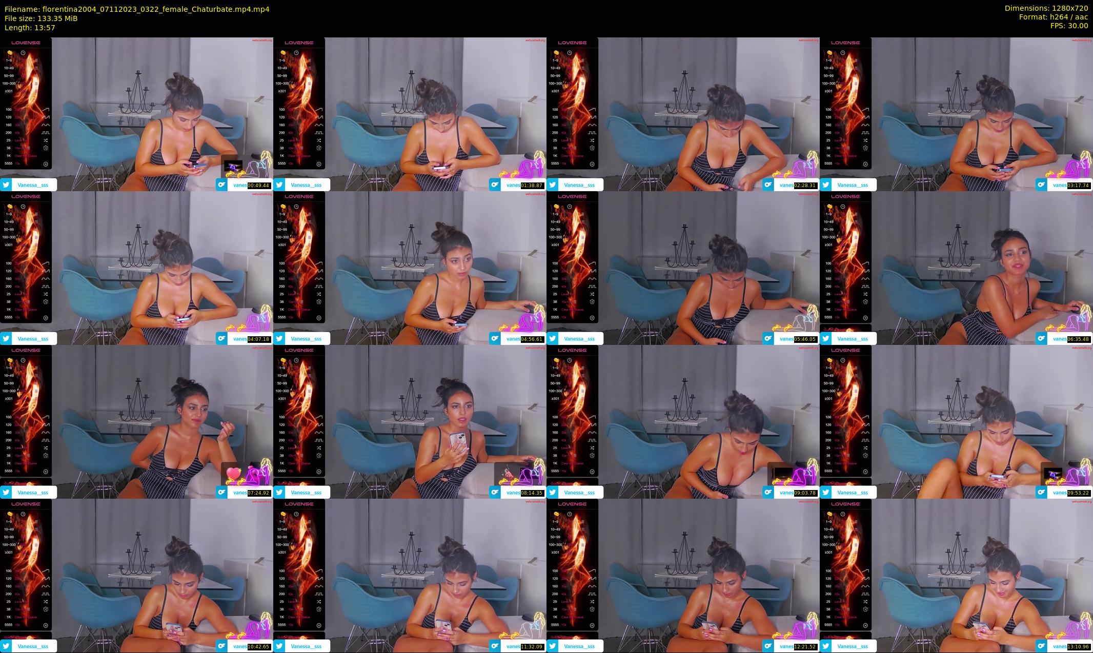 florentina2004 — 14 minute Chaturbate female cam show recording, 720p, Nov 7, 2023