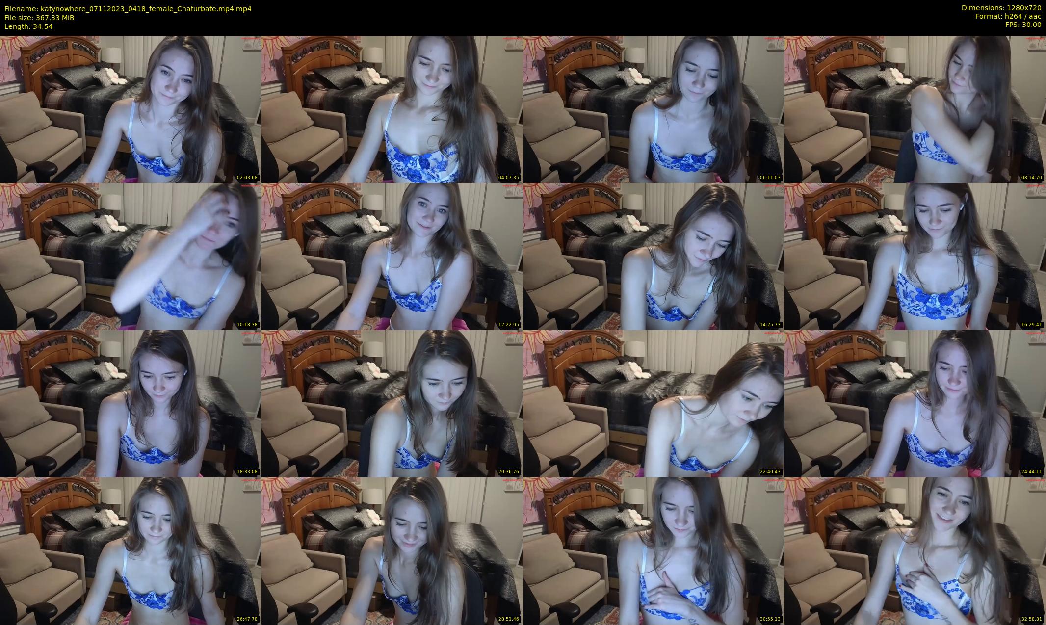 katynowhere — 35 minute Chaturbate female cam show recording, 720p, Nov 7, 2023