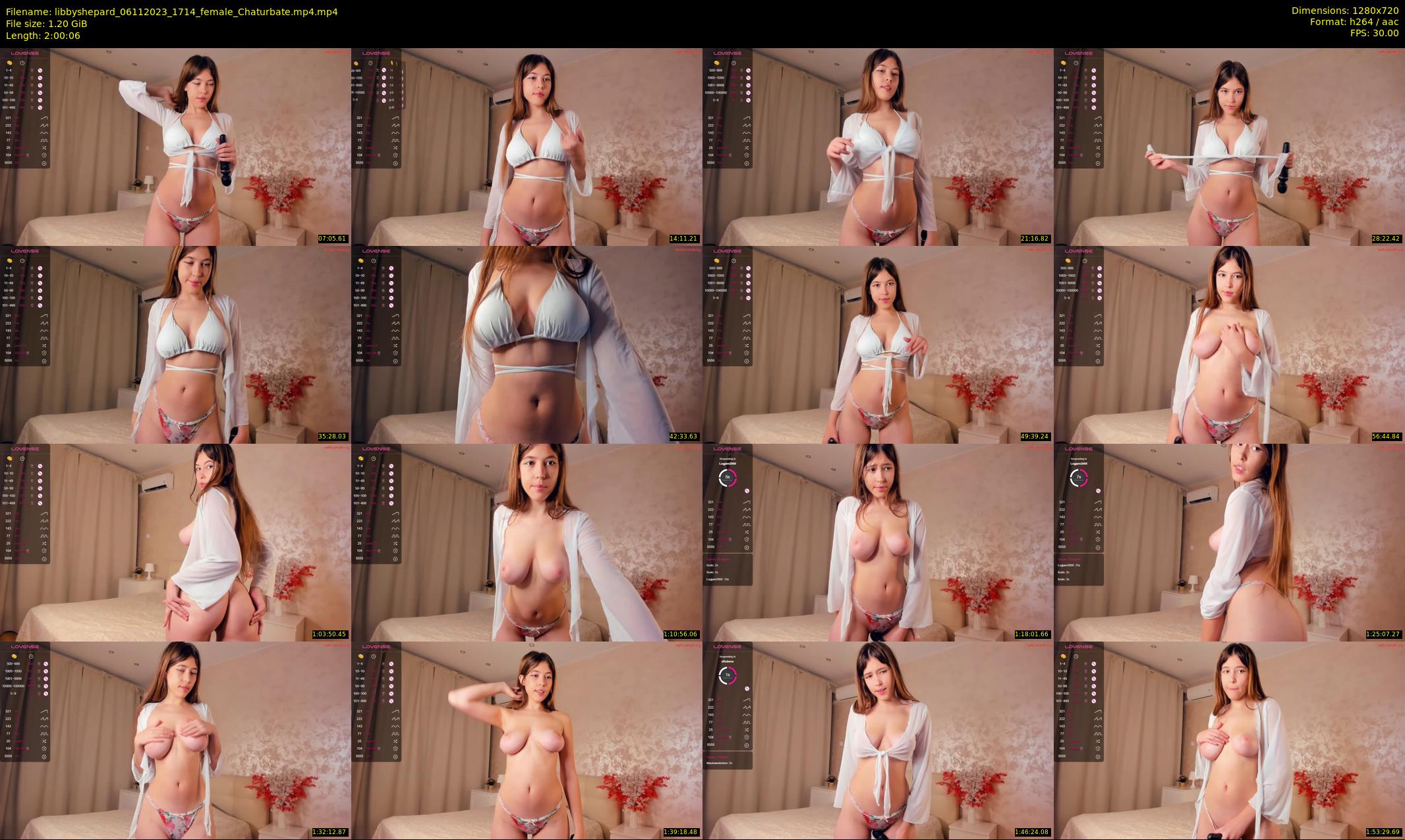 libbyshepard — 121 minute Chaturbate female cam show recording, 720p, Nov 6, 2023