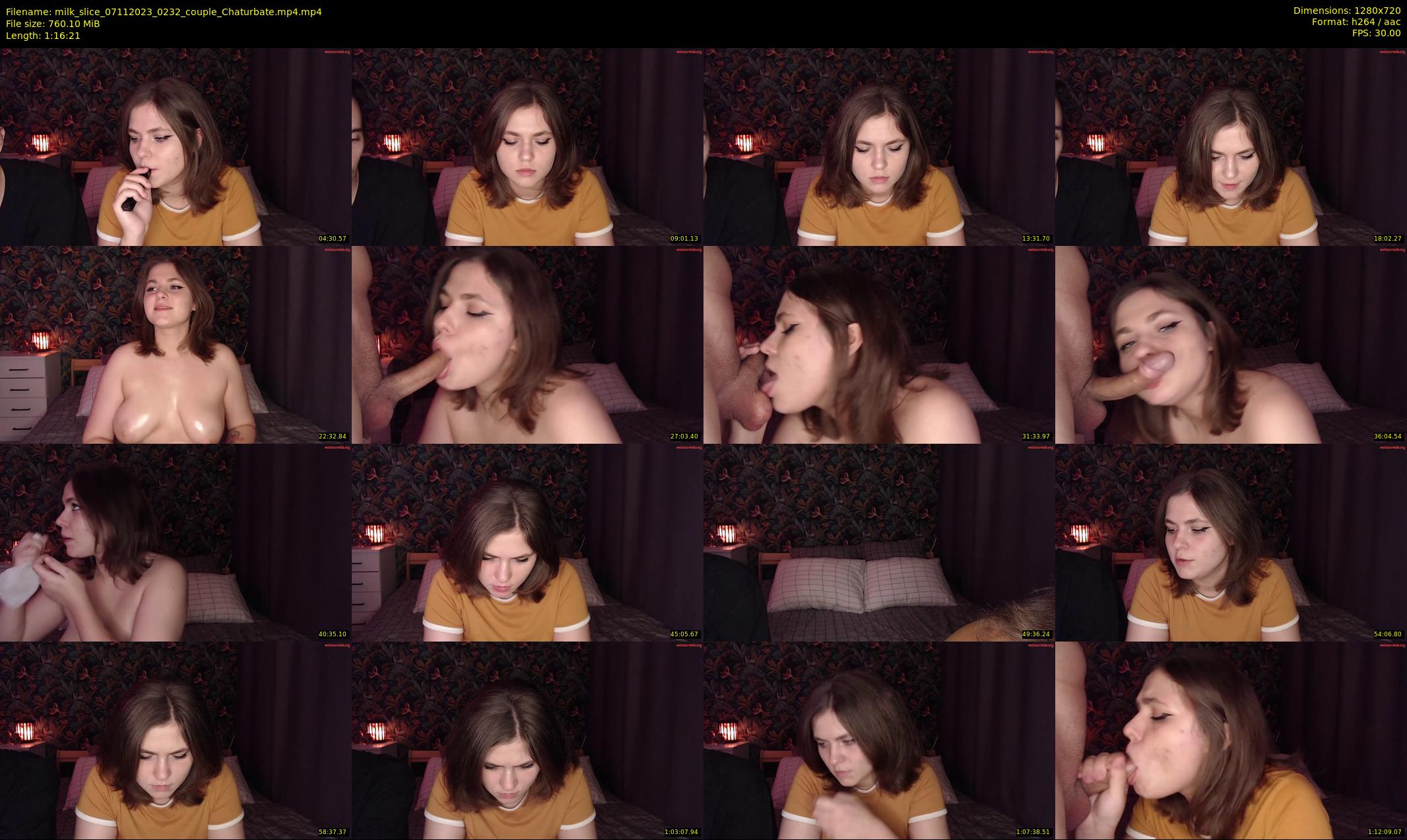 milk_slice — 77 minute Chaturbate couple cam show recording, 720p, Nov 7, 2023