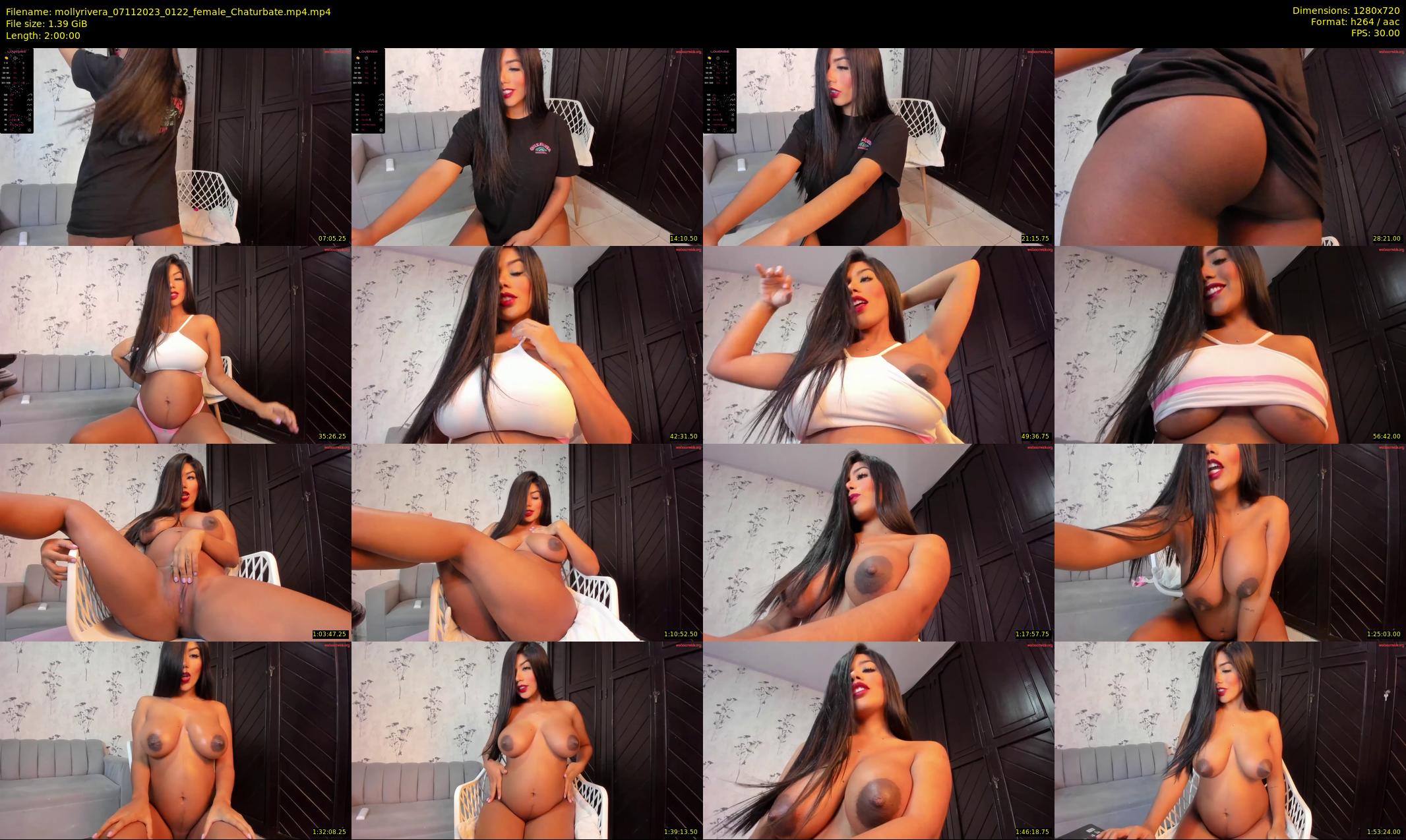 mollyrivera — 120 minute Chaturbate female cam show recording, 720p, Nov 7, 2023