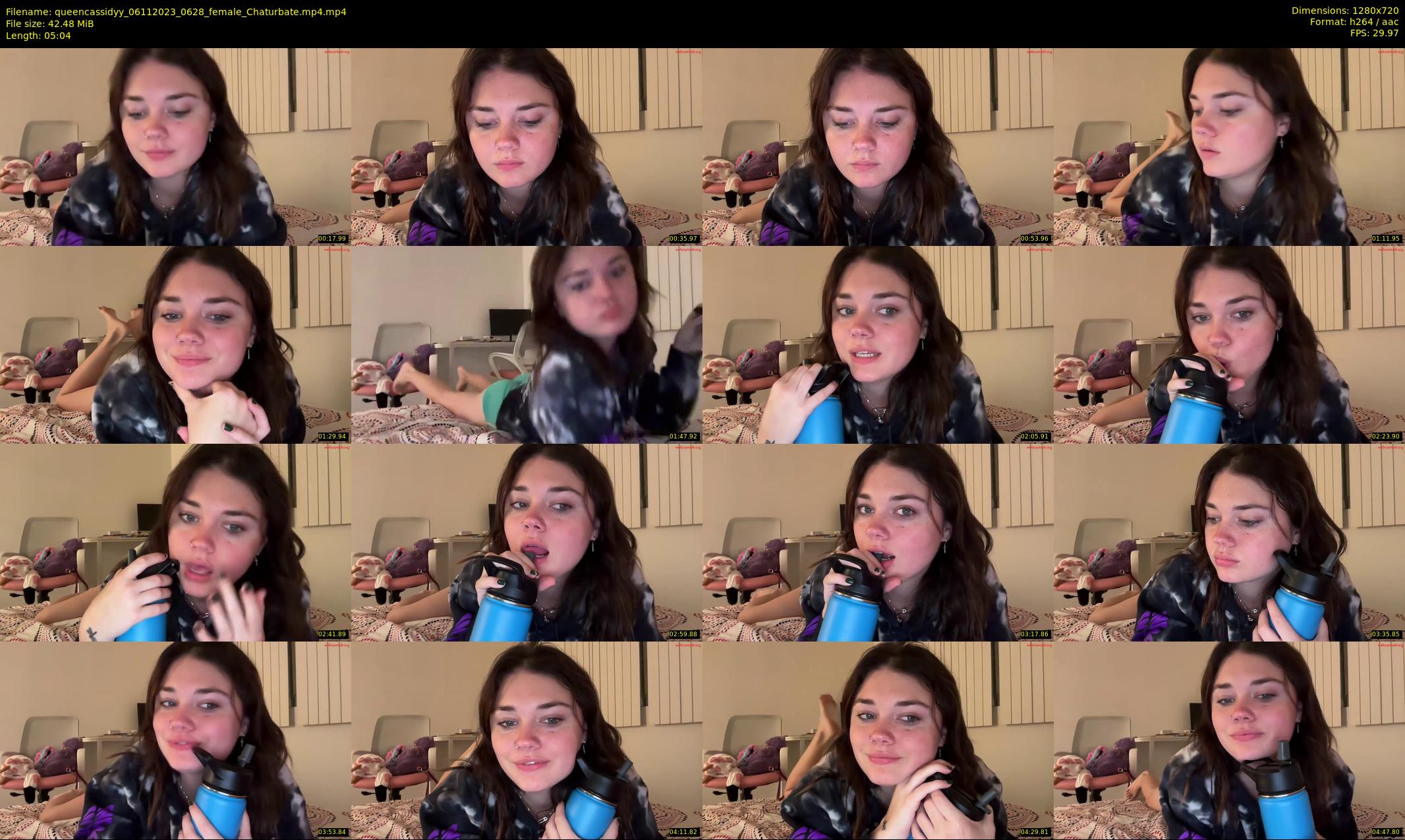 queencassidyy — 6 minute Chaturbate female cam show recording, 720p, Nov 6, 2023