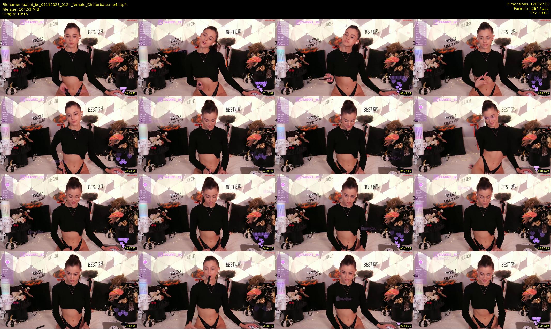 taanni_bc — 11 minute Chaturbate female cam show recording, 720p, Nov 7, 2023
