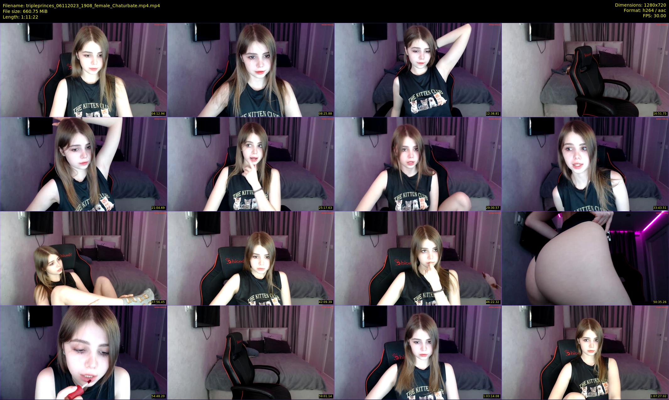 tripleprinces — 72 minute Chaturbate female cam show recording, 720p, Nov 6, 2023