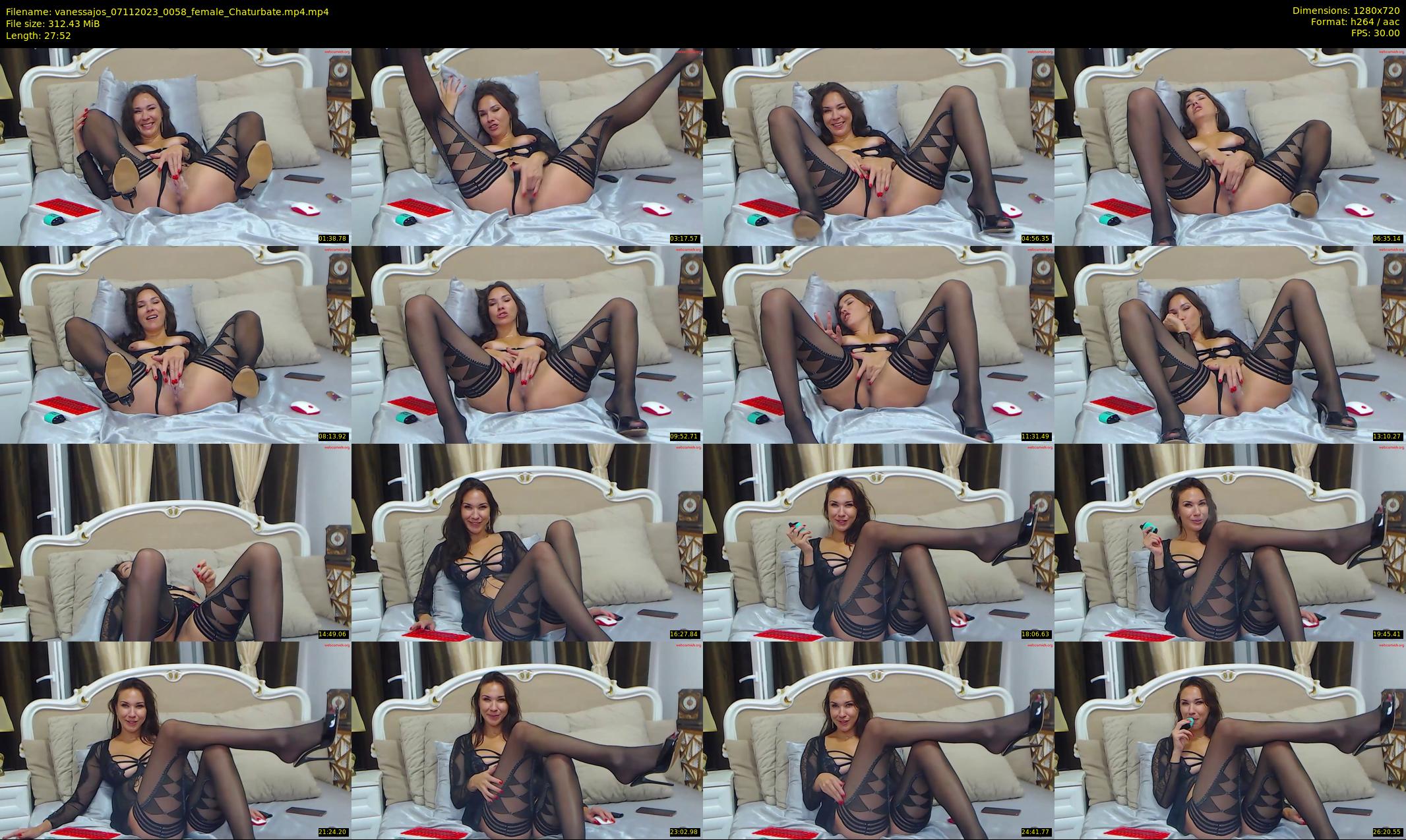 vanessajos — 28 minute Chaturbate female cam show recording, 720p, Nov 7, 2023