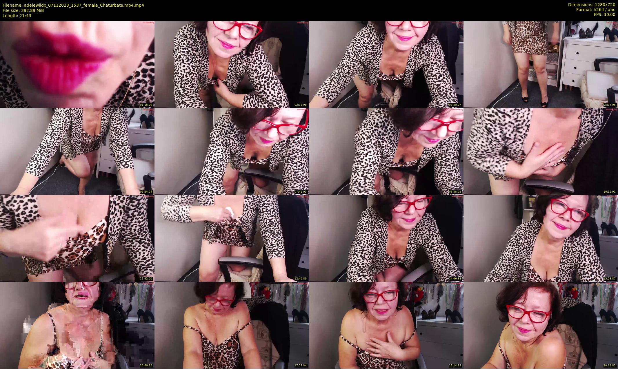 adelewildx — 22 minute Chaturbate female cam show recording, 720p, Nov 7, 2023