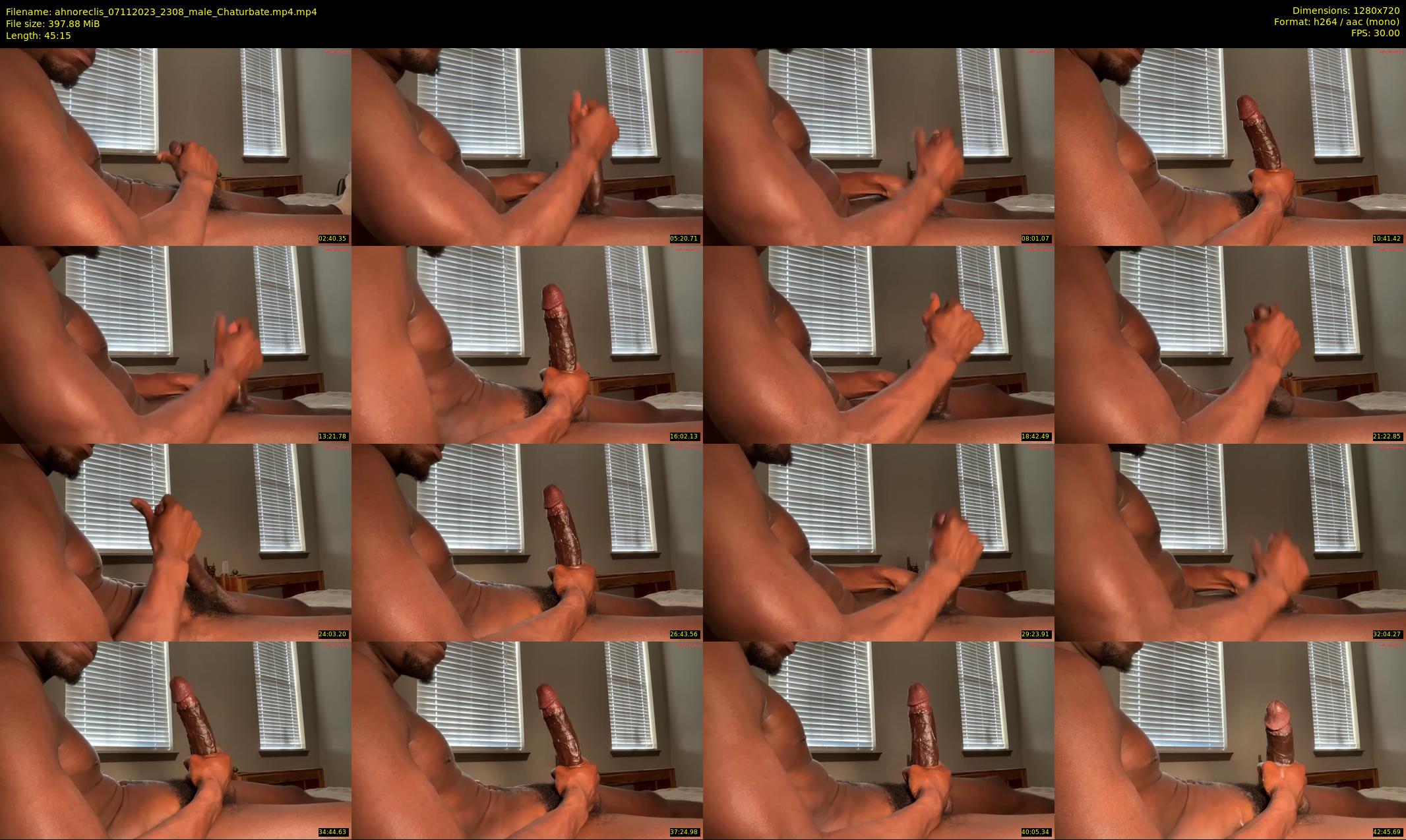 ahnoreclis — 46 minute Chaturbate male cam show recording, 720p, Nov 7, 2023
