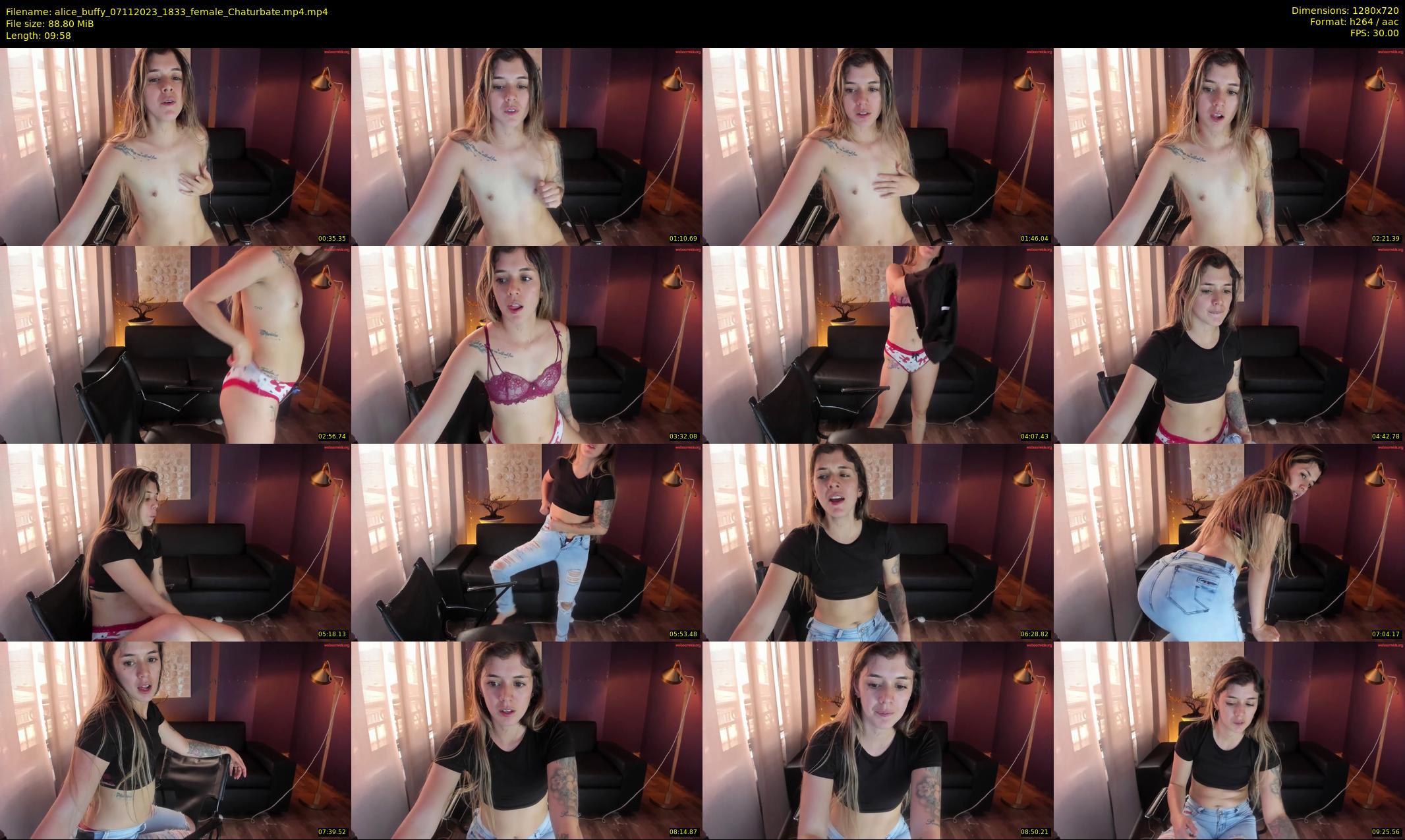 alice_buffy — 10 minute Chaturbate female cam show recording, 720p, Nov 7, 2023