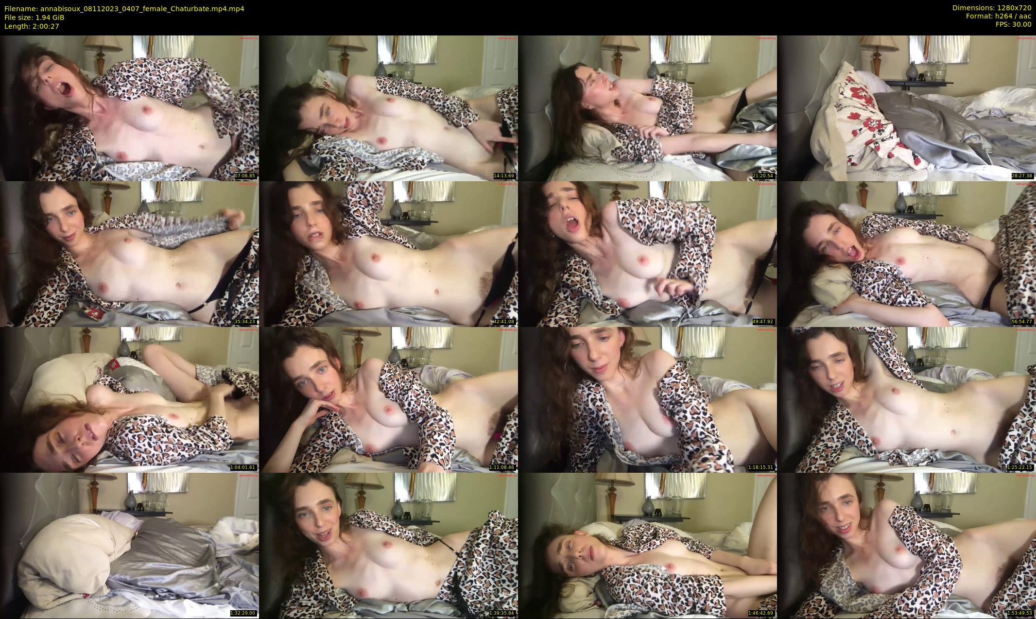 annabisoux — 121 minute Chaturbate female cam show recording, 720p, Nov 8, 2023