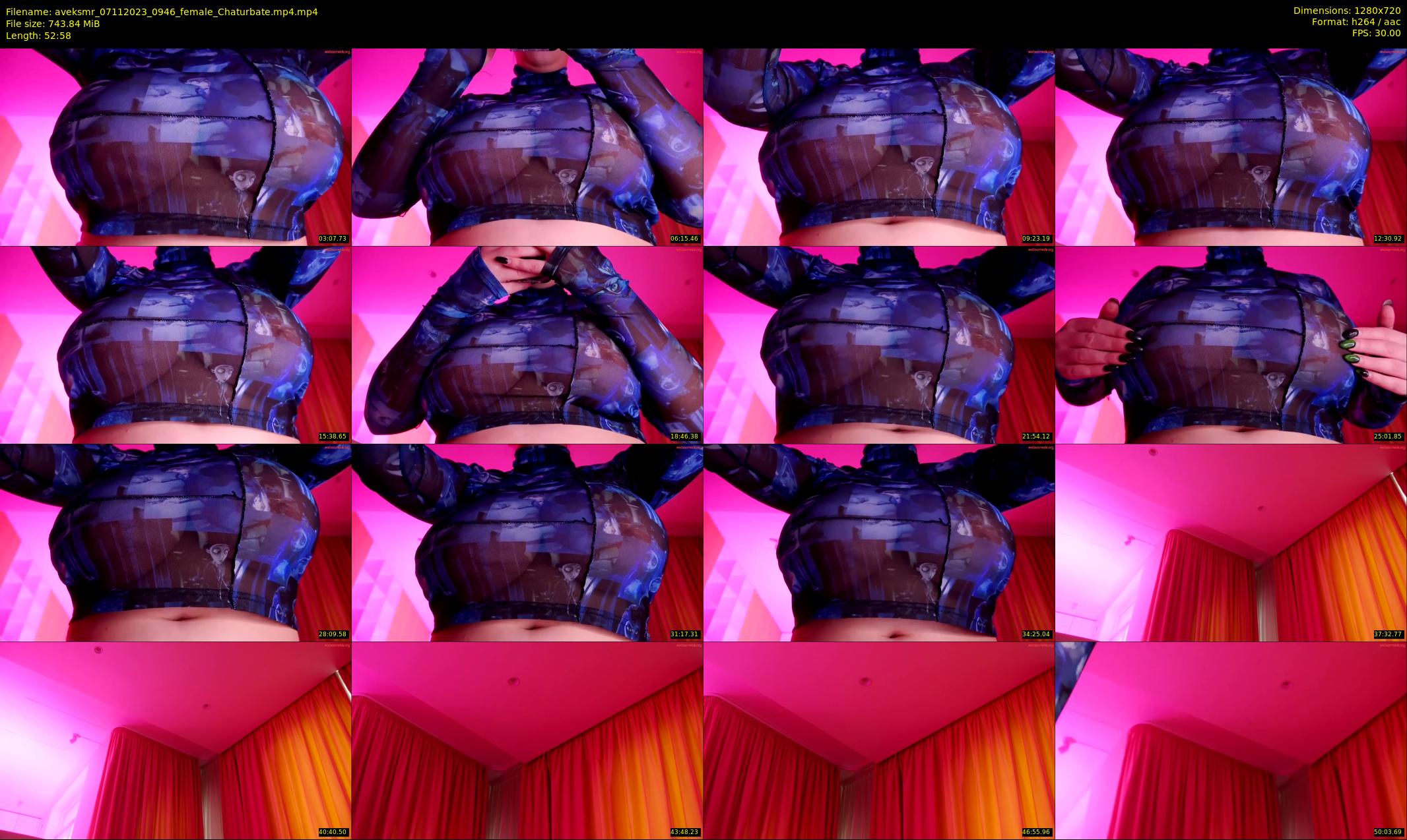 aveksmr — 53 minute Chaturbate couple cam show recording, 720p, Nov 7, 2023