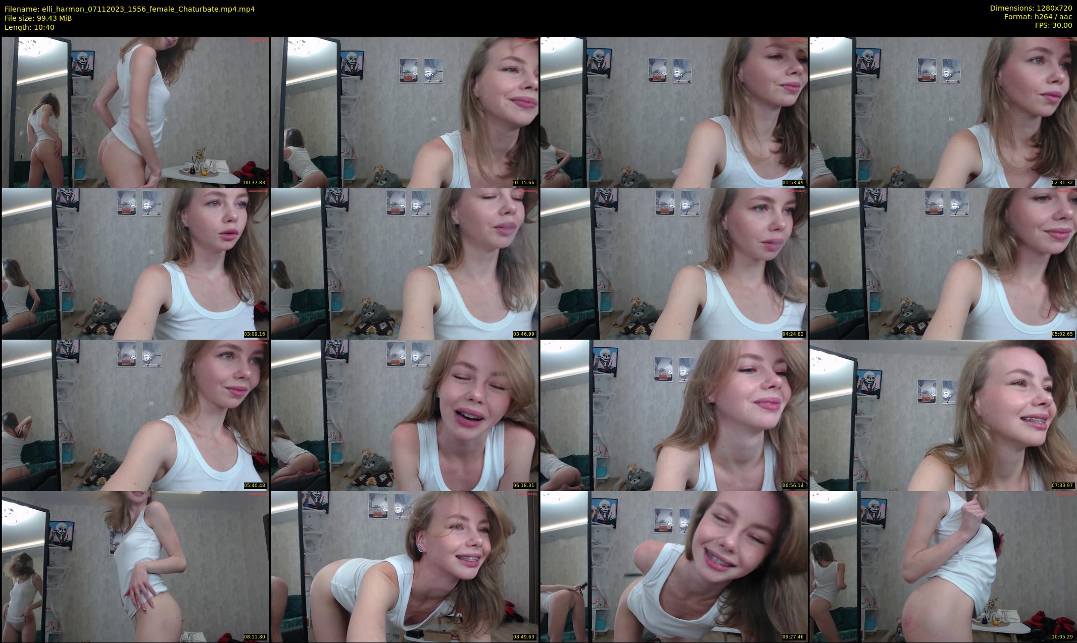 elli_harmon — 11 minute Chaturbate female cam show recording, 720p, Nov 7, 2023